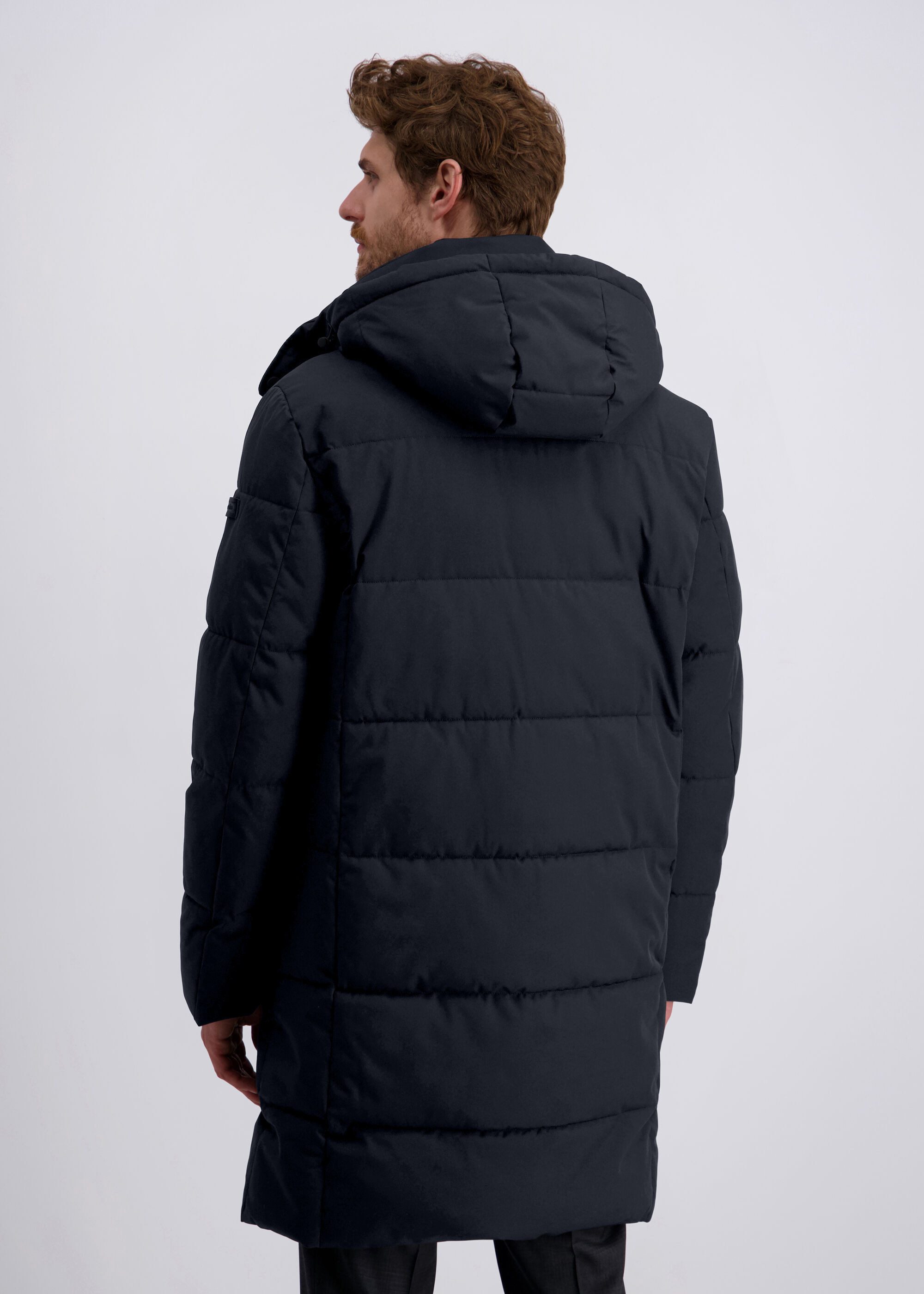 Pierre Cardin Winterjacke (1-St) mit Kapuze
