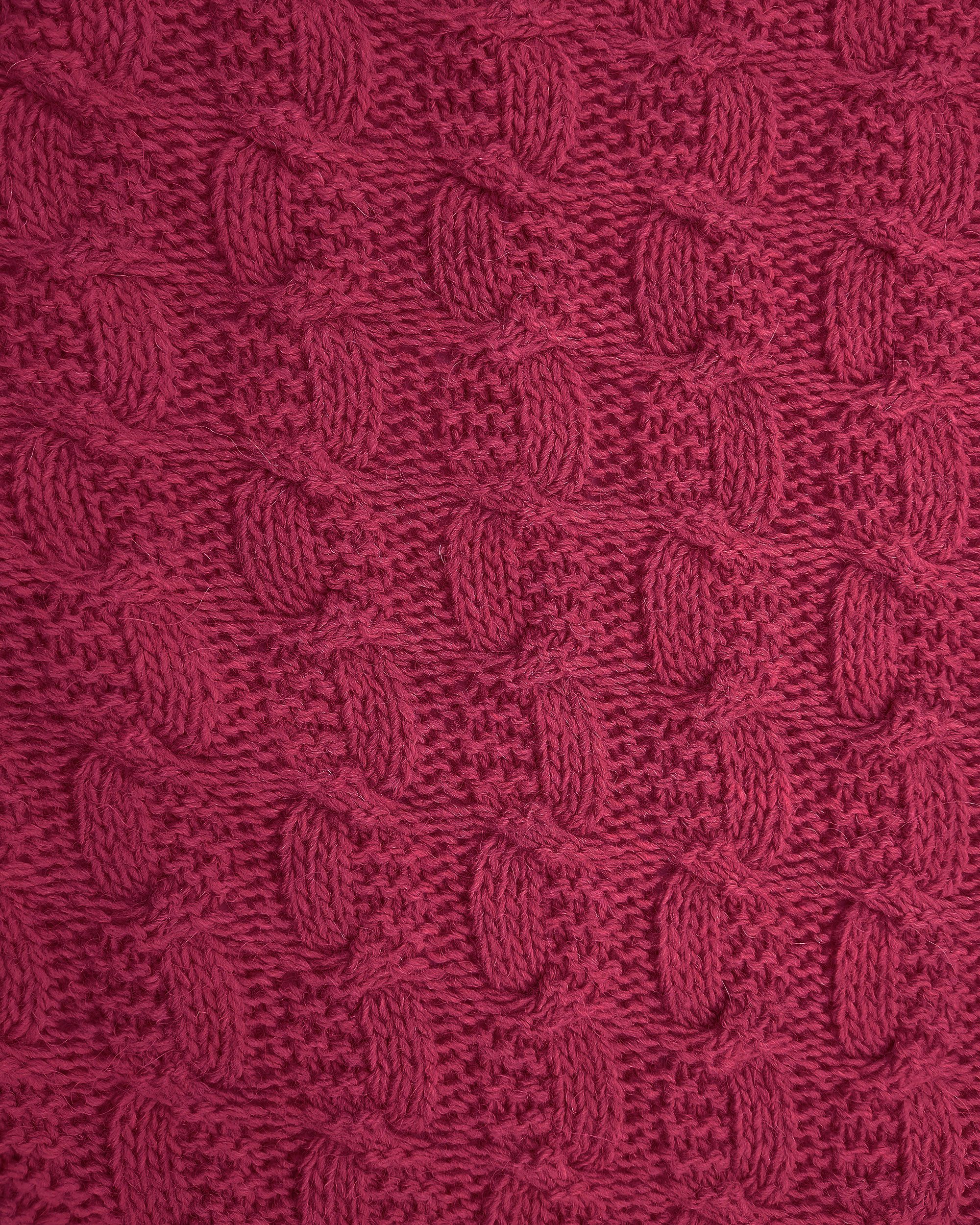 Der Trachtler Dreieckstuch Trachtentuch Trachtenstola Überwurf Schultertuch Cape "Lilly", mit wunderschönem, verspieltem Zopfmuster -Made in Italy-