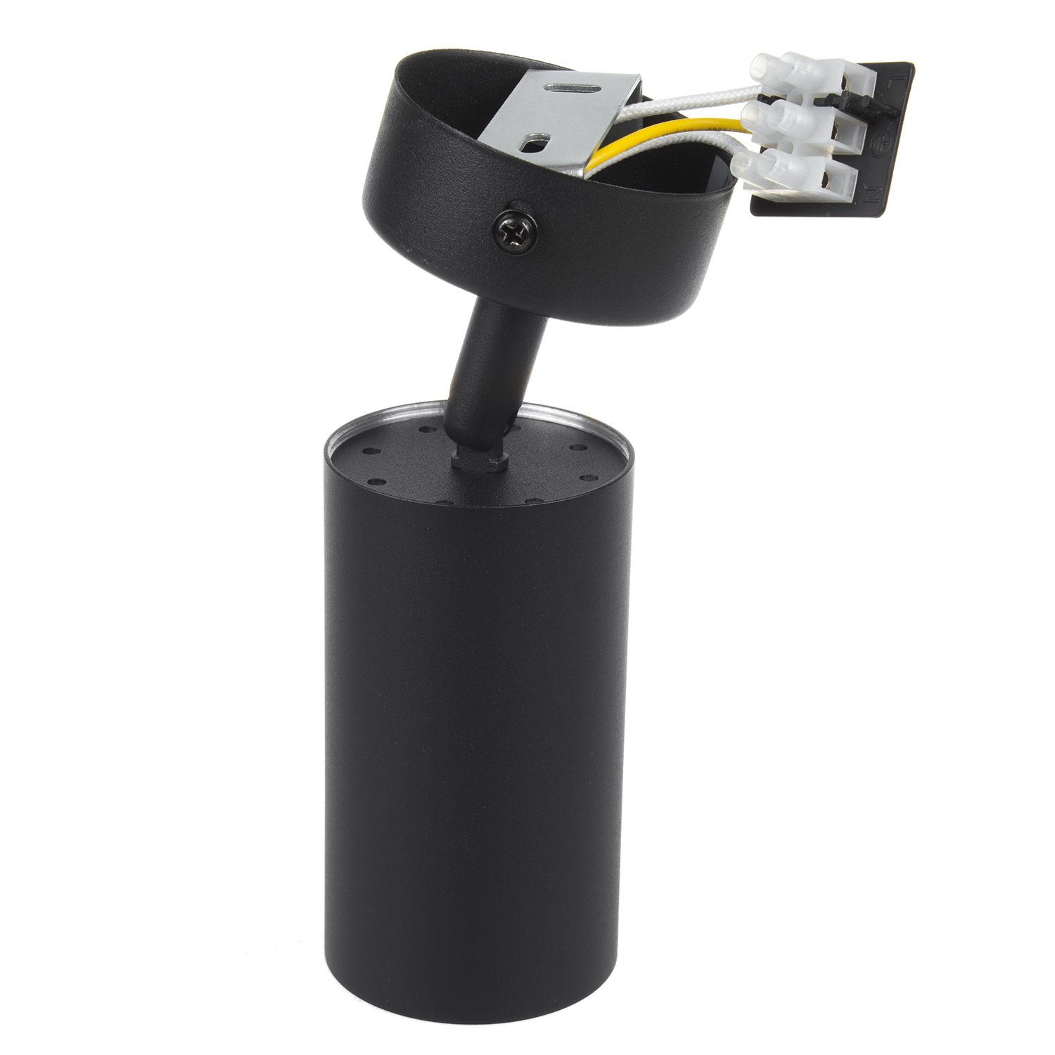 Maclean Deckenstrahler, ohne Leuchtmittel, GU10 Fassung für LED Halogen max. 35W, Drehbar 330Grad, Neigbar 90Grad