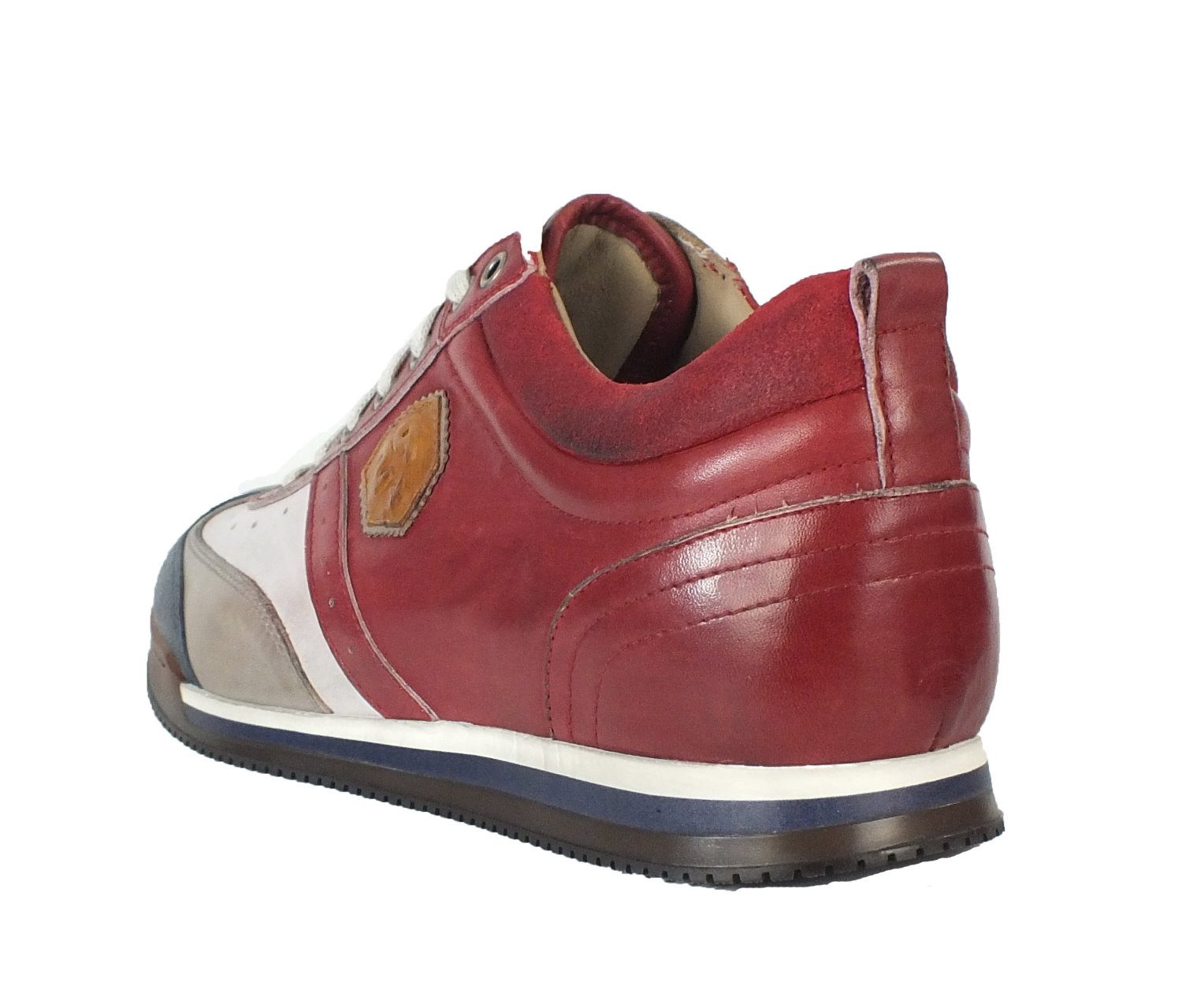 Kamo-Gutsu Herren Leder Sneaker Sneaker Wechselfussbett günstig online kaufen