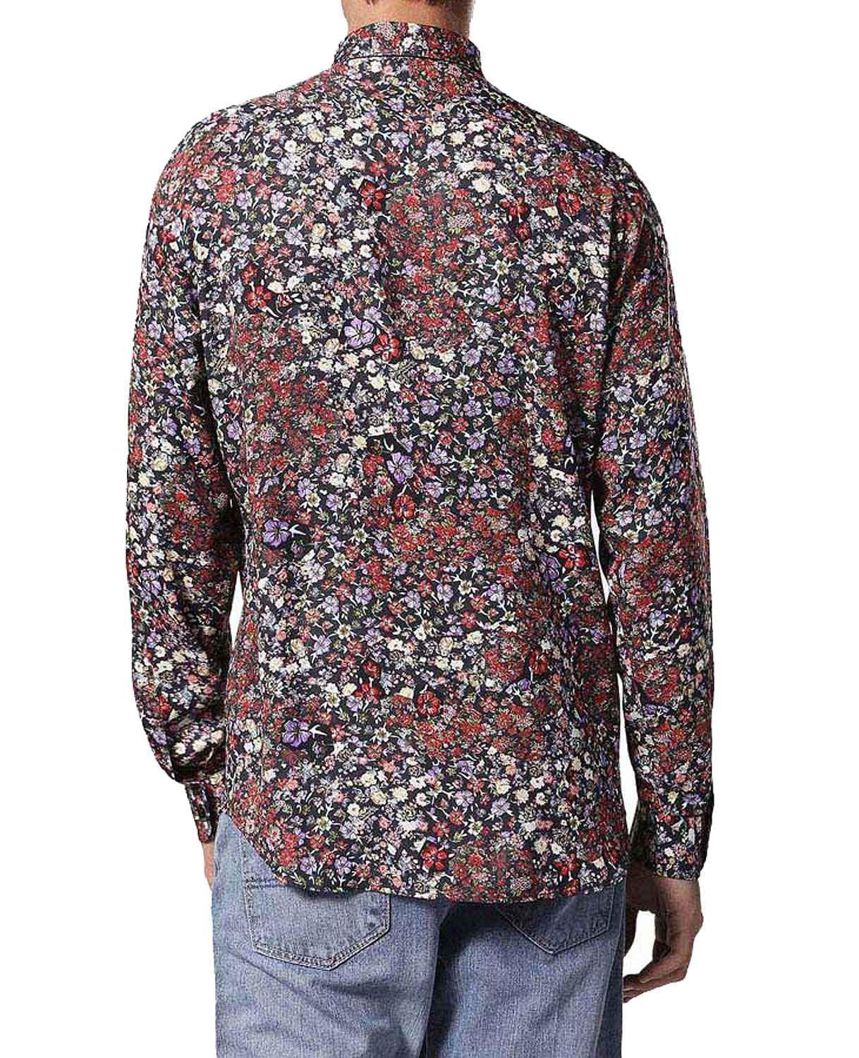 Diesel Langarmhemd Diesel S-Nico CAMICIA Herren Hemd