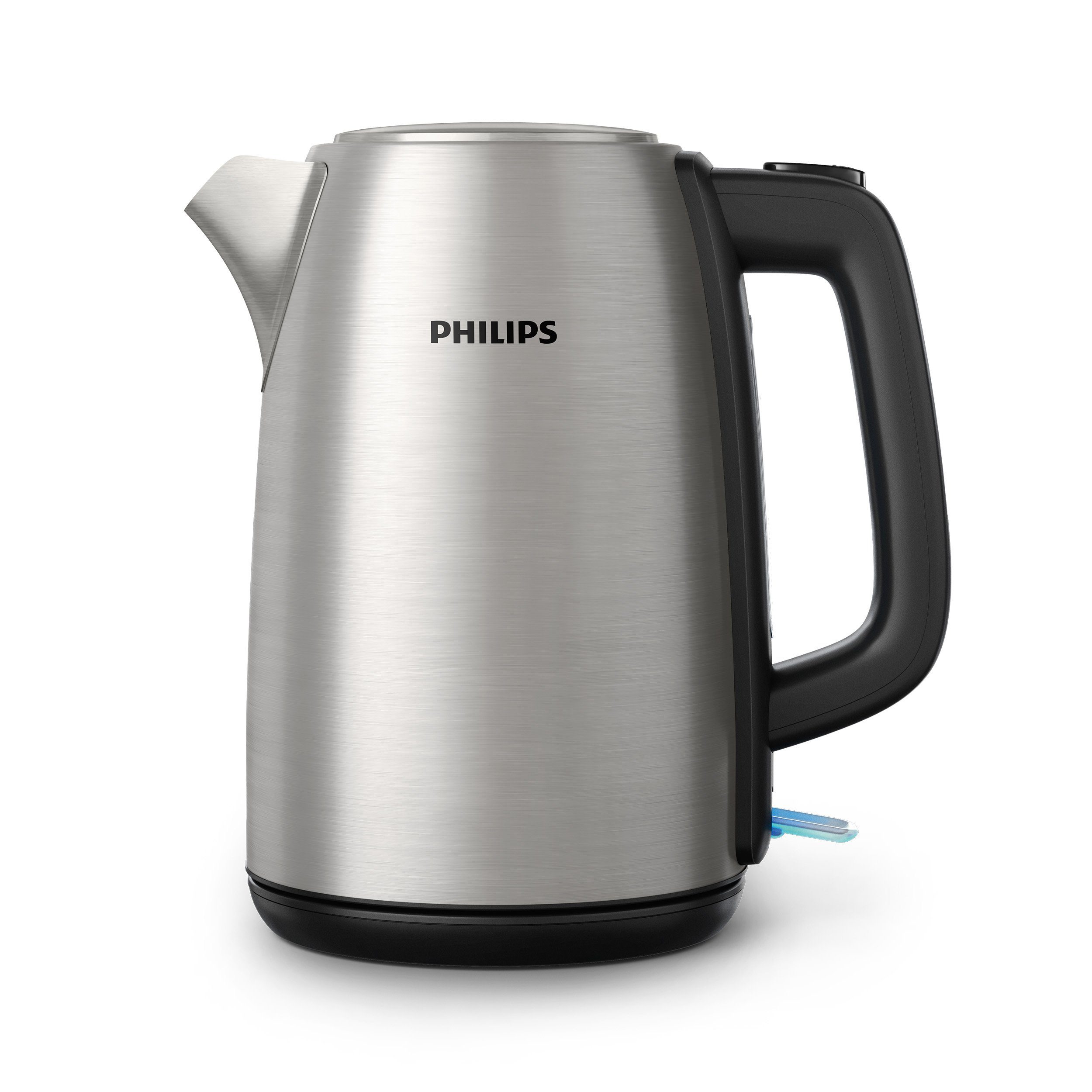Philips Wasserkocher HD9351/90 Viva Collection, 1,7 l, 2200 W, mit extra großer Einfüllöffnung, Mikro-Sieb-Filter, aus Edelstahl