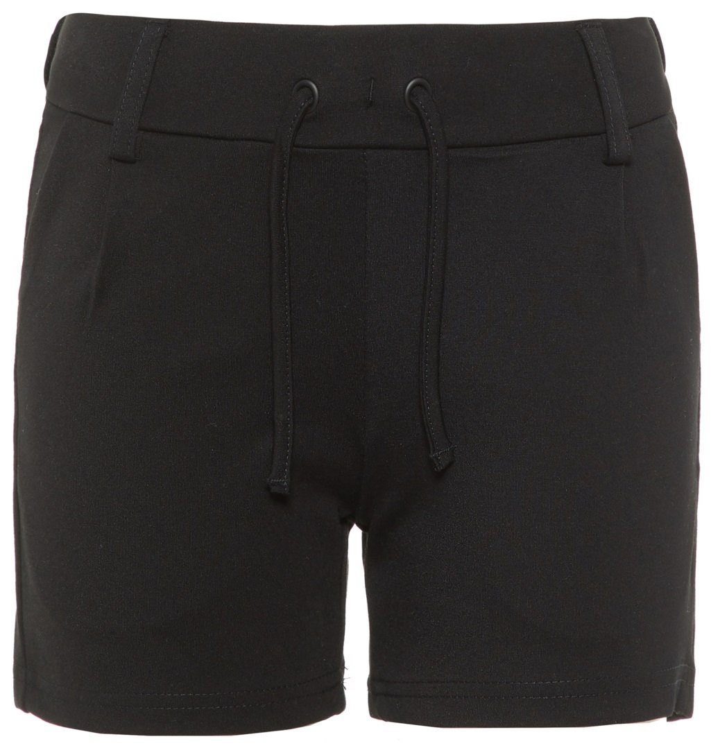 Chinoshorts Name It Mädchen Stoffhose mit Kordelzug in schwarz
