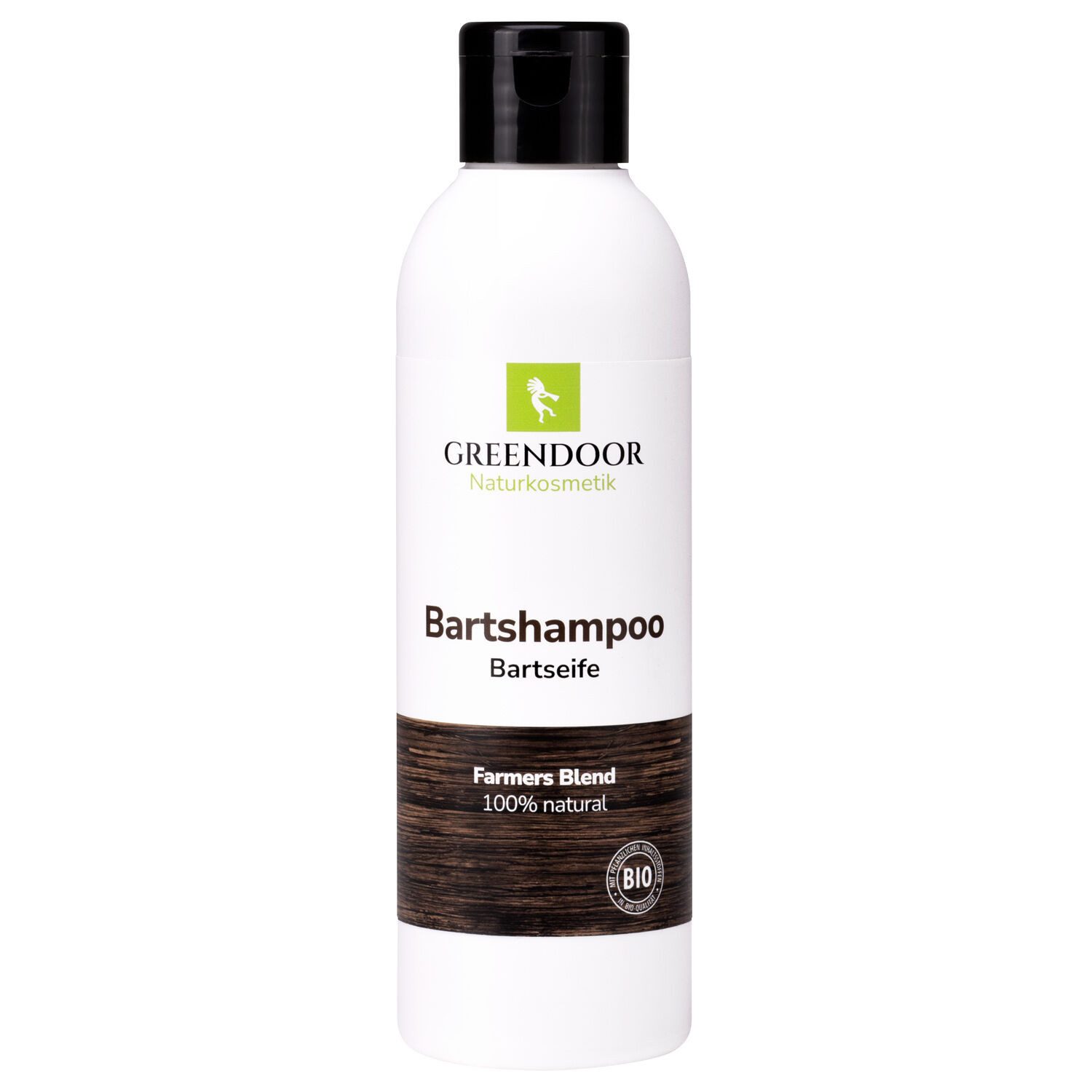 GREENDOOR Bartshampoo Bart Shampoo, Bartseife Farmers Blend