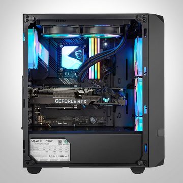 Memory PC Gaming-PC-Komplettsystem (23,80", AMD Ryzen 5 5600G, RTX 3060, 16 GB RAM, 500 GB SSD)