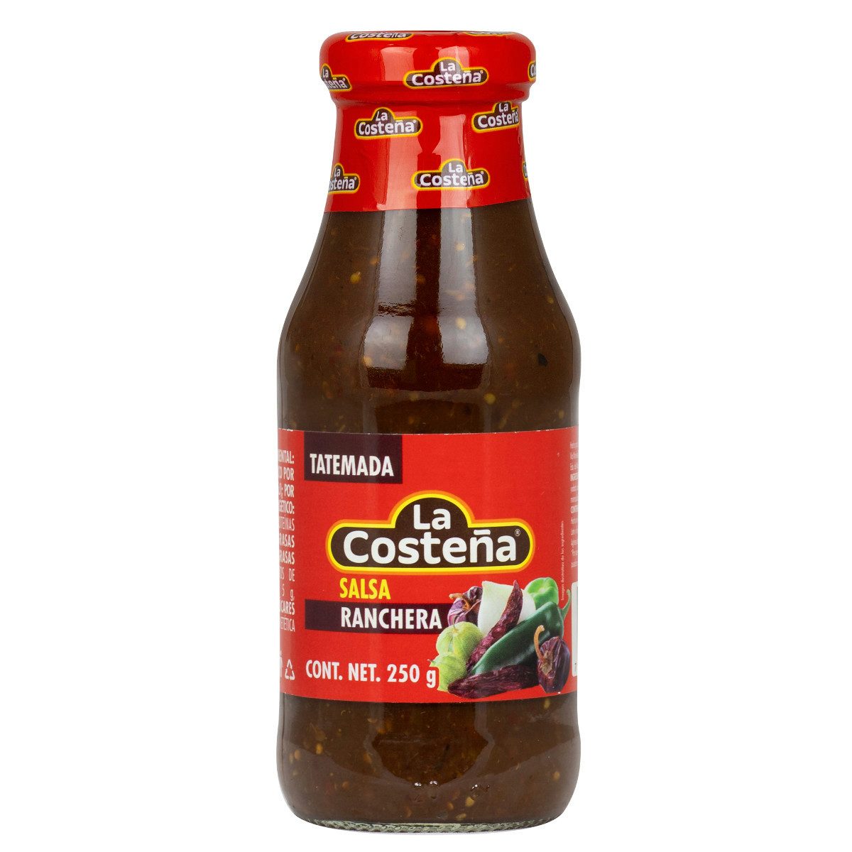 La Costena Saucen, La Costena Salsa Ranchera pikante Tomatensauce aus Mexiko 220ml