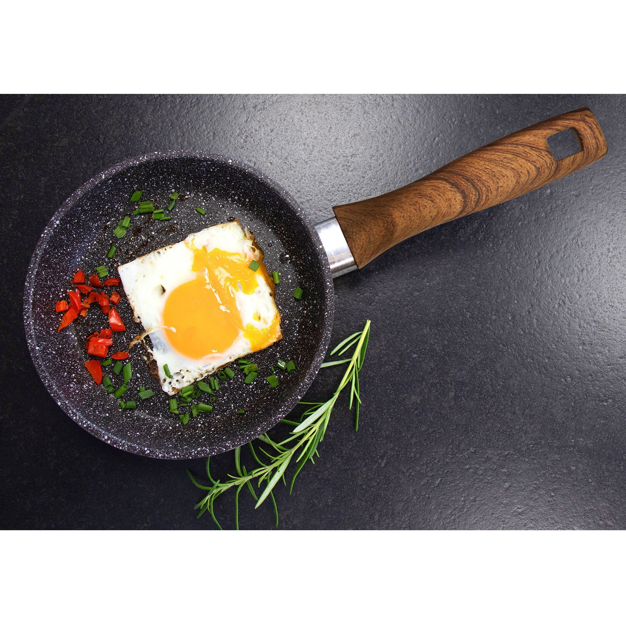 STONELINE Bratpfanne, Aluminiumguss (1-tlg)