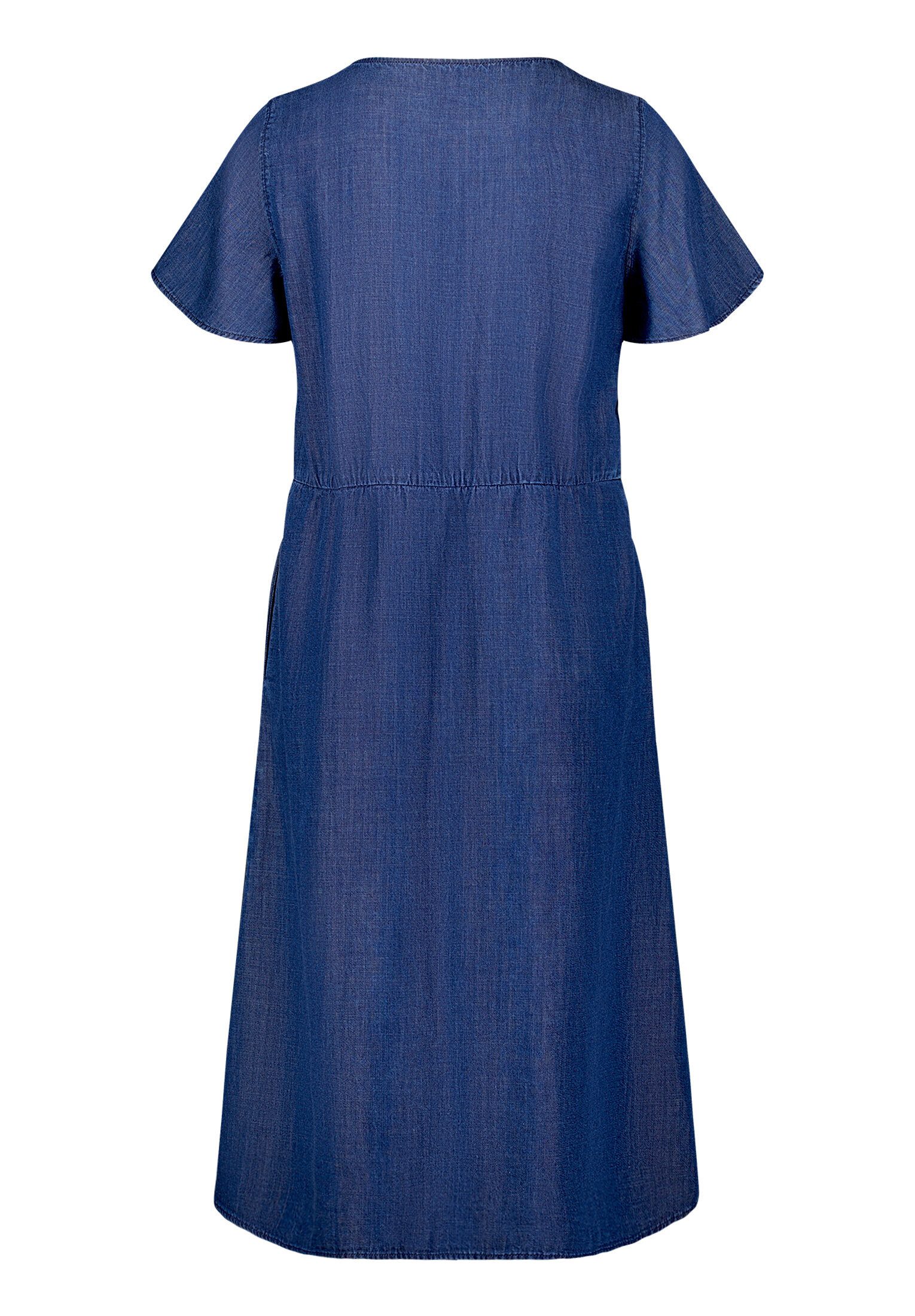 Cartoon Druckkleid Damen mit Flügelärmeln