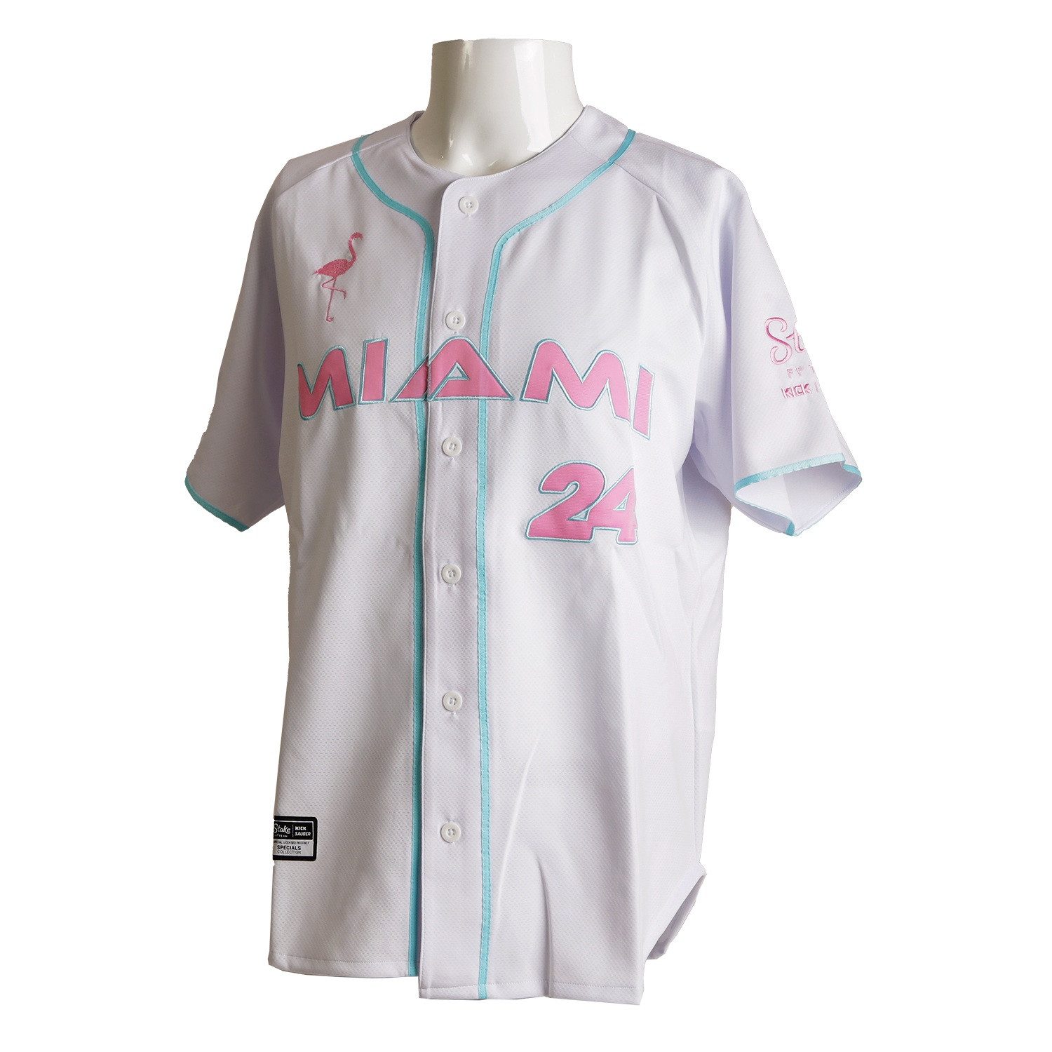 CODE-ZERO T-Shirt T-Shirt Kick Sauber F1 Team Herren Jersey Miami Baseball Shirt Zhou Guanyu 24 Rundhals Kurzarm Shirt Stickerei