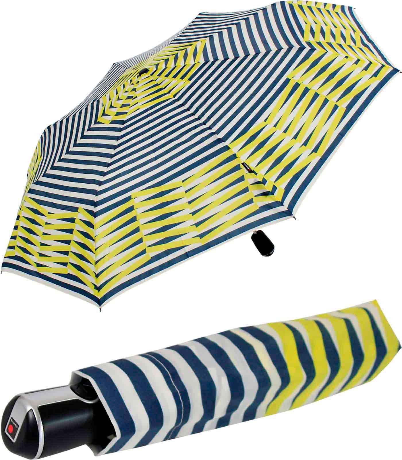 Knirps® Taschenregenschirm Large Duomatic Auf-Zu-Automatik UV-Schutz - Viper, der große, stabile Begleiter