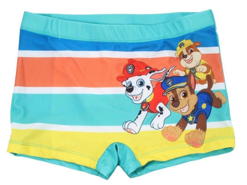 PAW PATROL Boxer-Badehose Paw Patrol Badeboxer " Chase und Marshall"