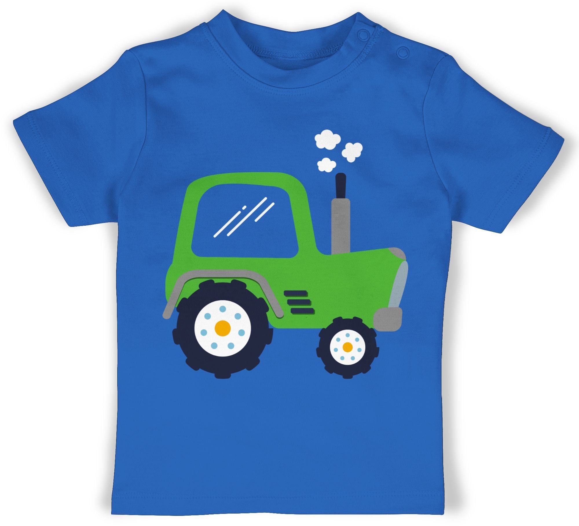 T-Shirt Kinder Traktor Grün