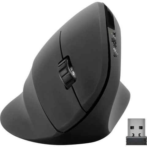 Speedlink PIAVO Ergonomic Vertical Mouse - Wireless ergonomische Maus (Kabellose Verbindung)