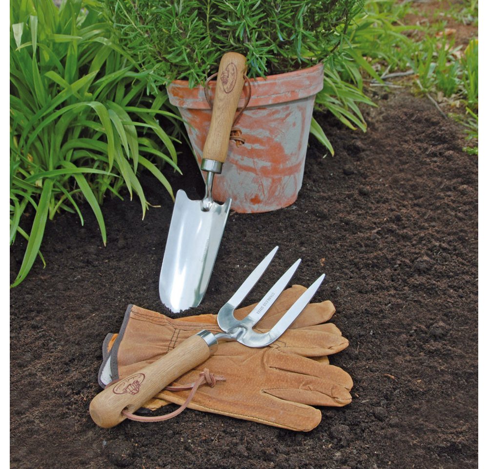 Thumbnail - esschert design Blumenkelle Esschert Design 3-teiliges Gartenset, bestehend aus: Gabel, Schaufe