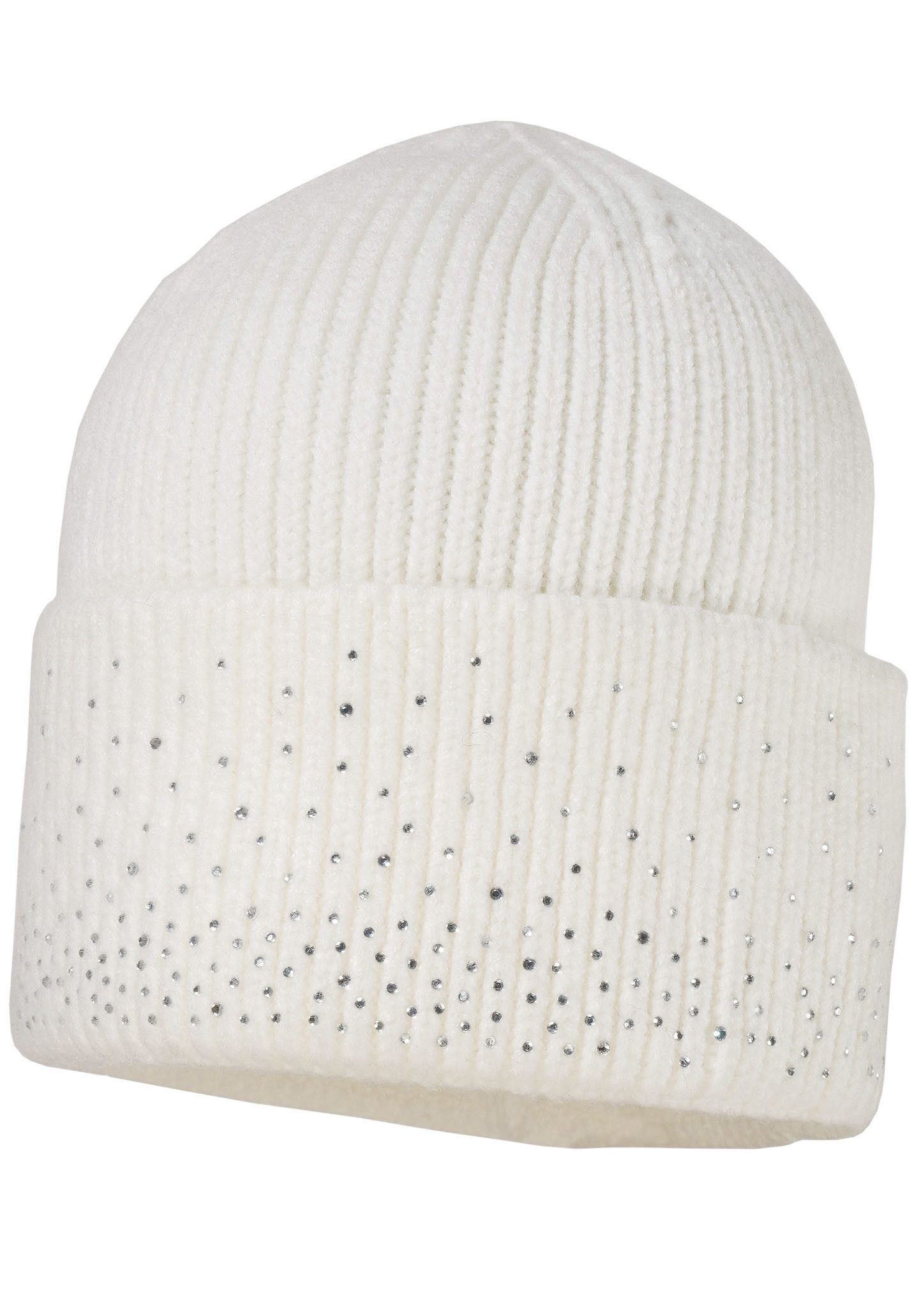 MAXIMO Strickmütze KIDS BOY-Wendebeanie Rippen Made in Germany