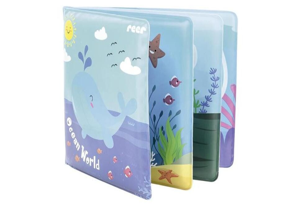 Reer Badespielzeug Magisches Badebuch "MyHappyBath Book" PEVA 15x15 cm (1-tlg)