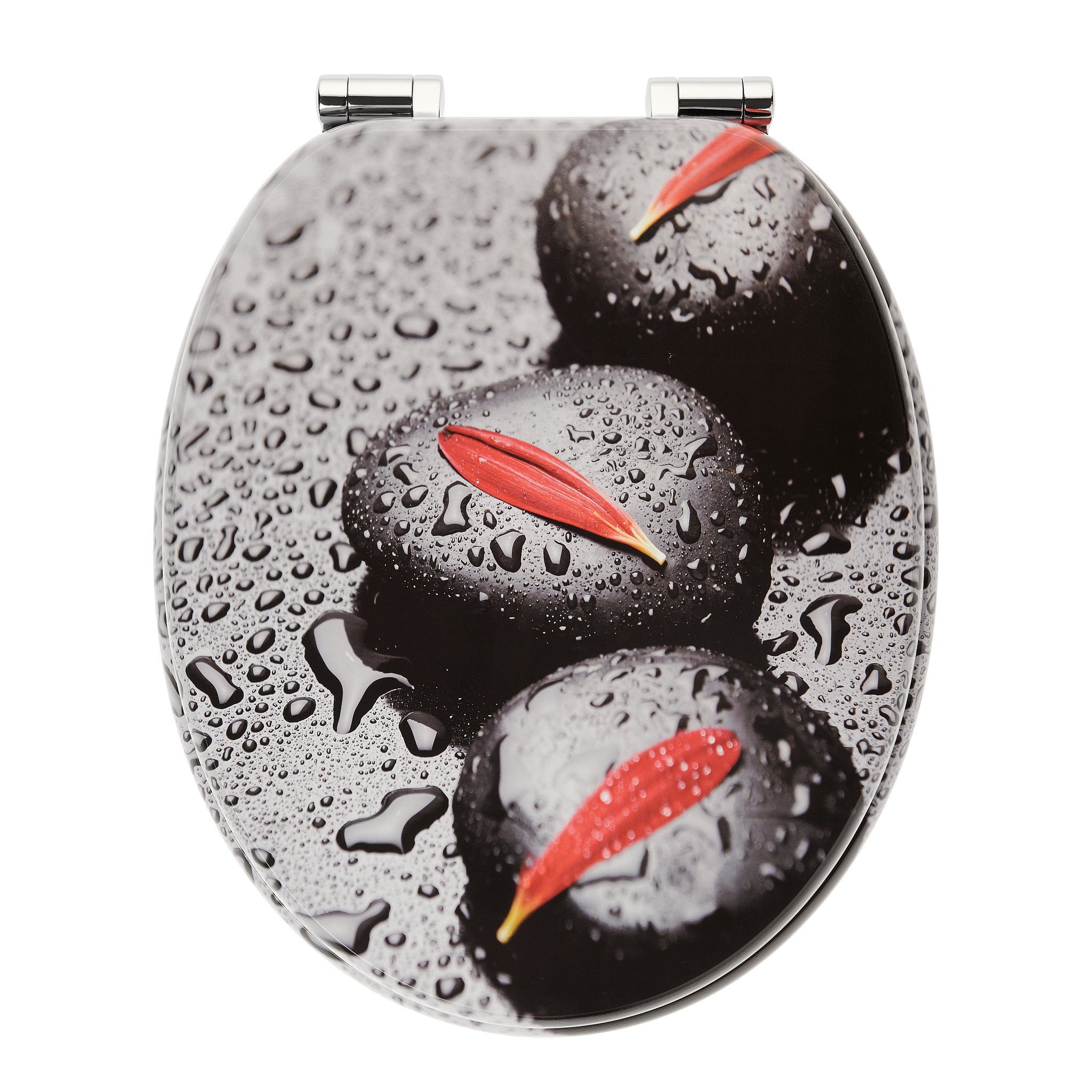 BONETTI WC-Sitz WC-Sitz aus Holz mit Absenkautomatik und modernen Design-Dr günstig online kaufen