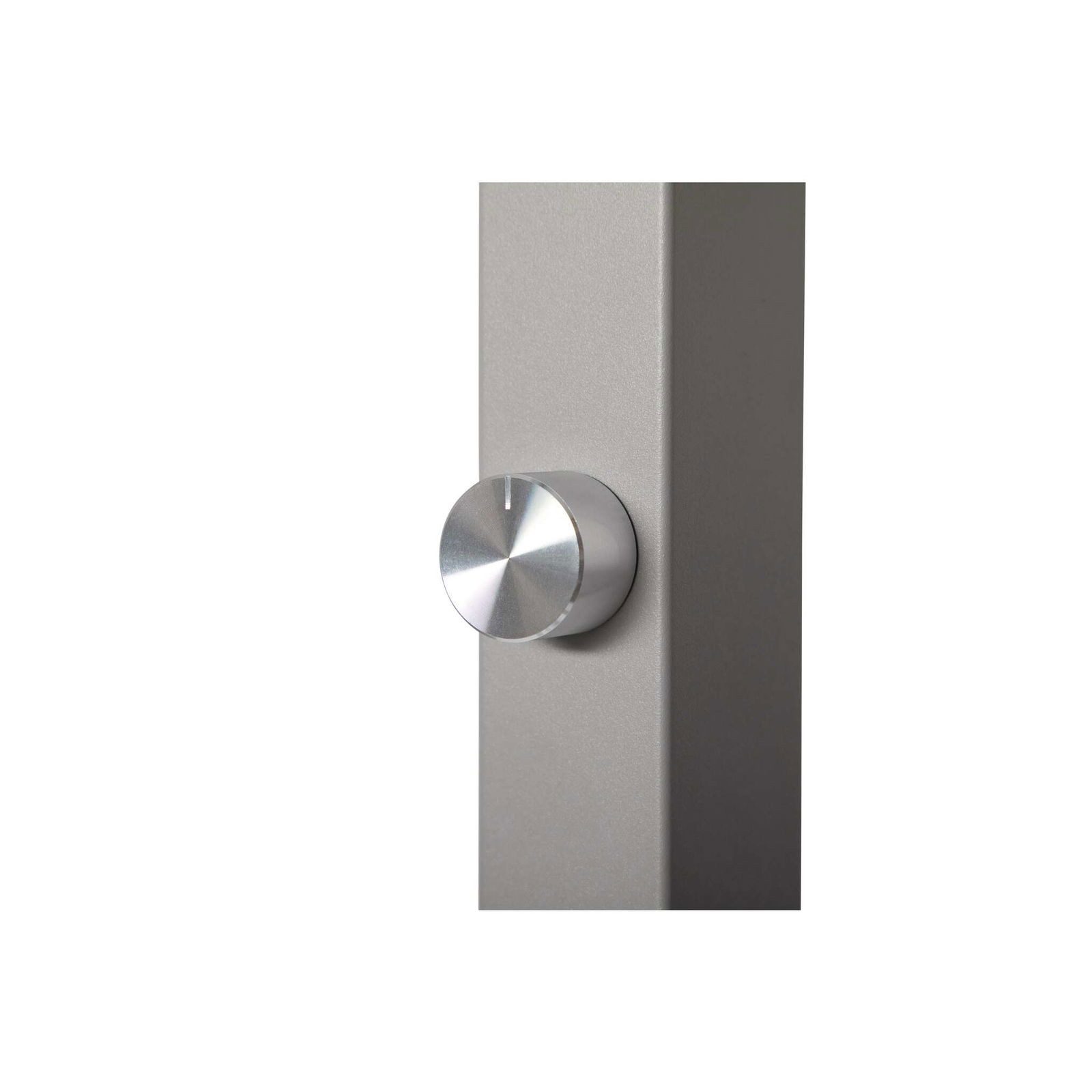 MAUL Stehlampe MAUL Standleuchte MAULjura LED 4.000 K dimmbar Standfuß 196,5 cm silbe, LED wechselbar