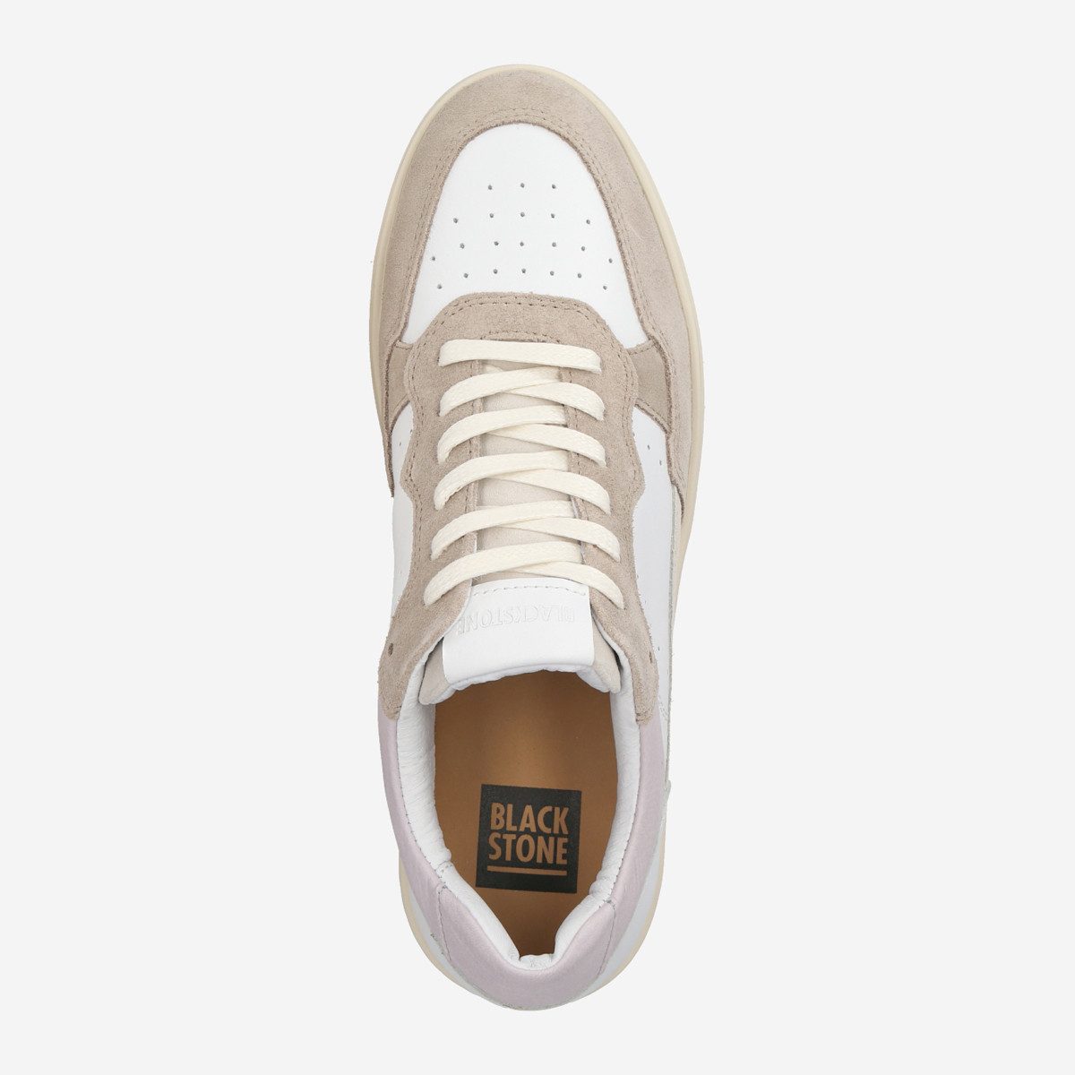 Blackstone Blackstone ZL92 LILAC WHITE DREW, Sneaker, Weiß,kombiniert, Damen Sneaker