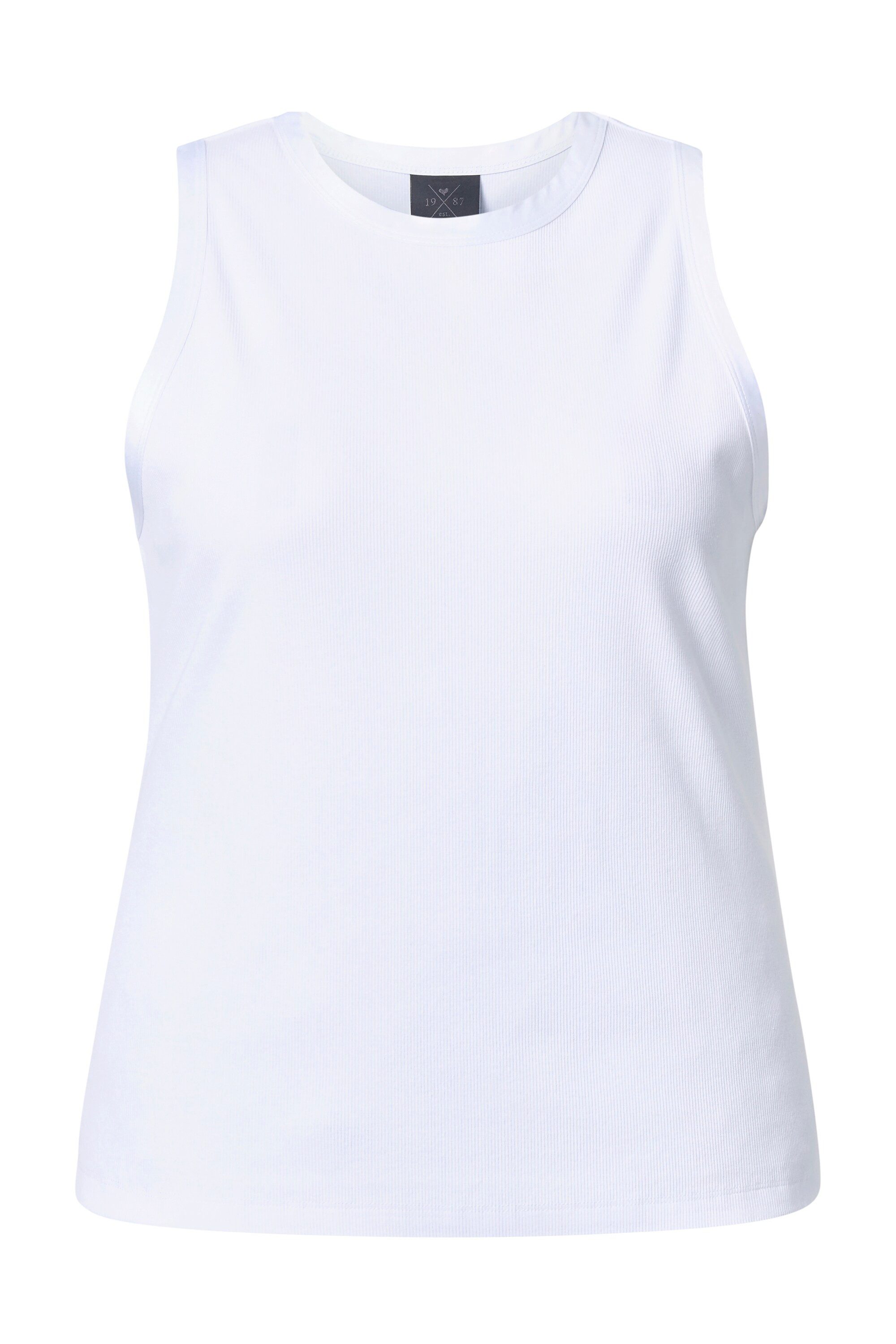 Ulla Popken Longtop Ripptop Satinkante Slim günstig online kaufen
