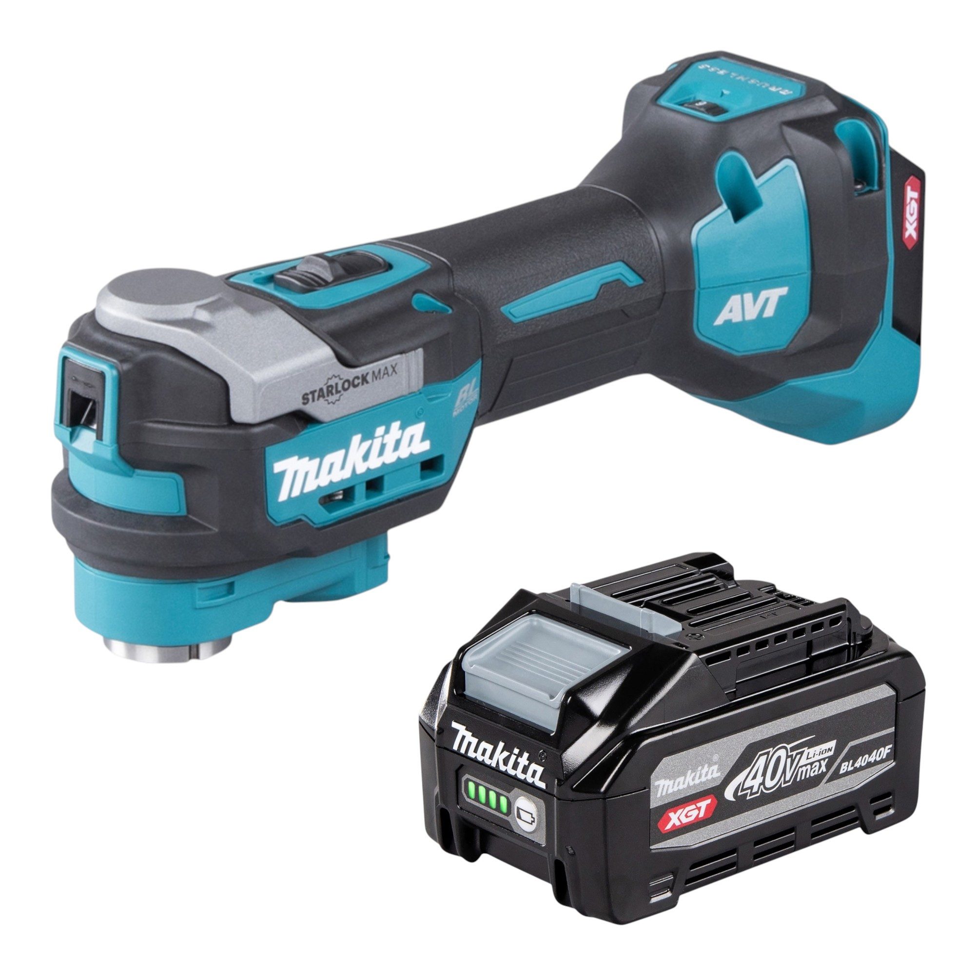 Makita Akku-Multifunktionswerkzeug TM 001 GU1 Akku Multifunktionswerkzeug 40 V max. Starlock Max