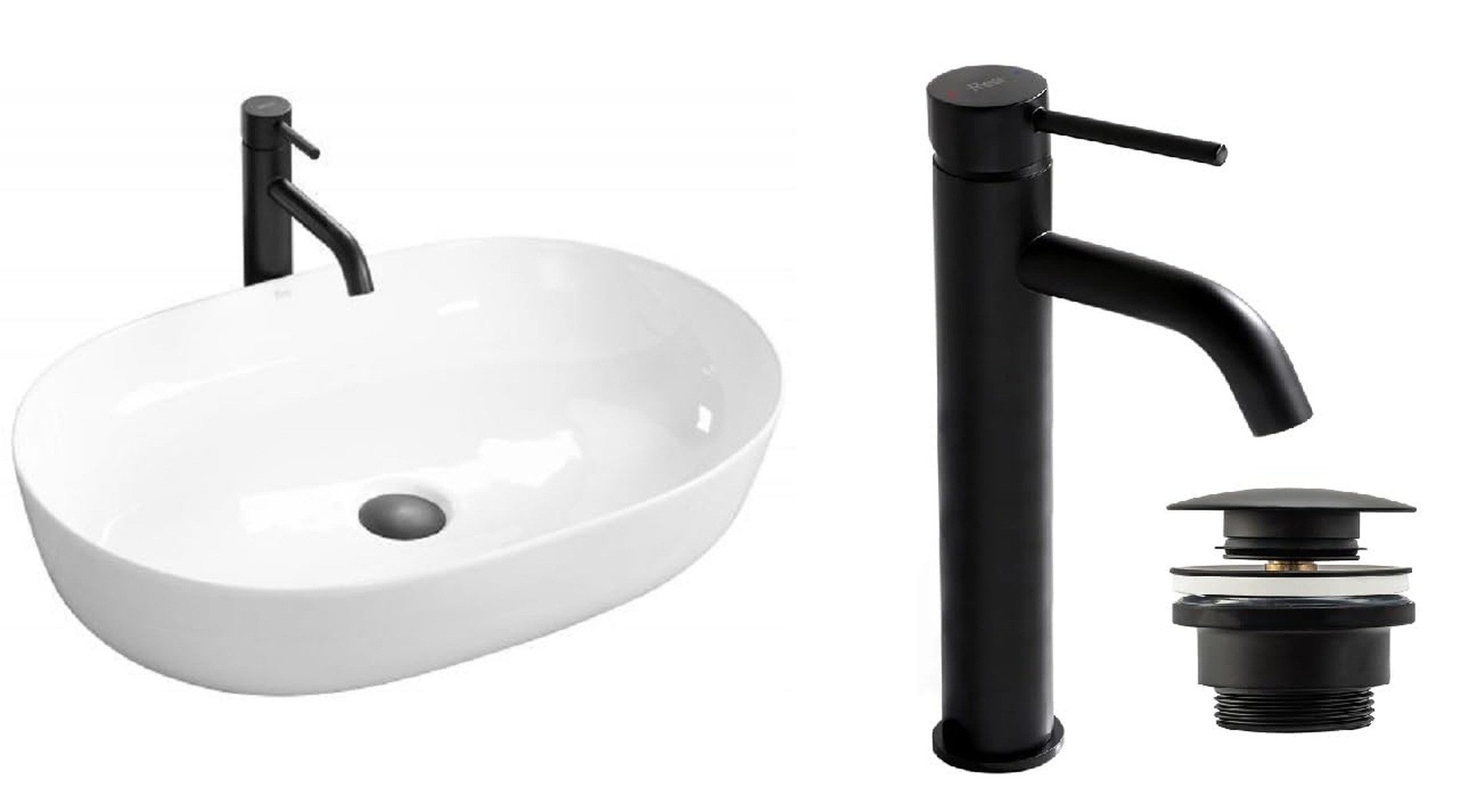GTM Design Aufsatzwaschbecken Glanz Modern Waschbecken günstig online kaufen