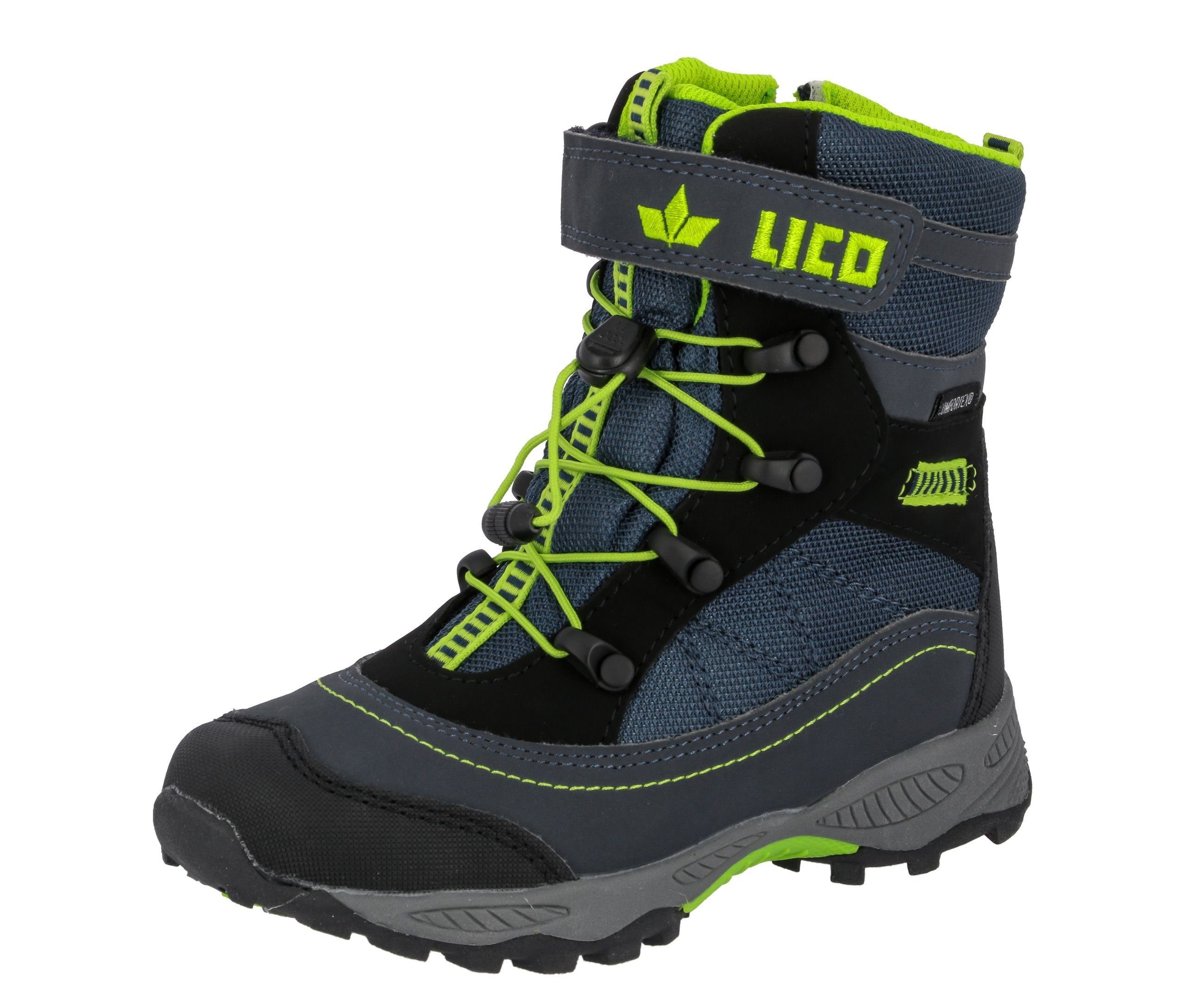 Lico Winterstiefel, schütz Comfortex-Membrane VS und Schnee vor Sundsvall Winterboot Nässe