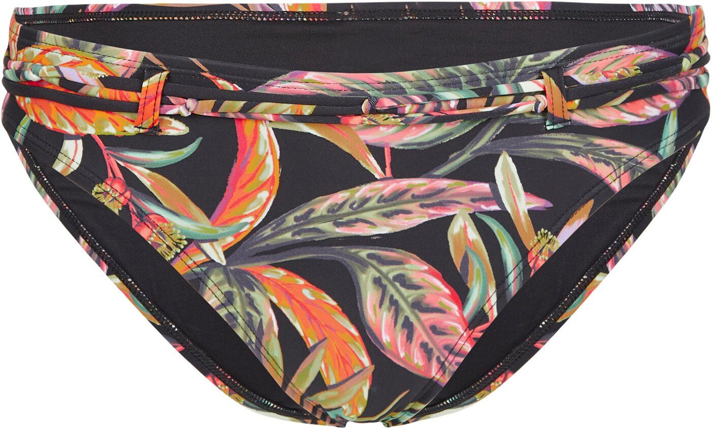 O'Neill Bikini-Hose CRUZ BOTTOM BLACK TROPICAL FLOWER