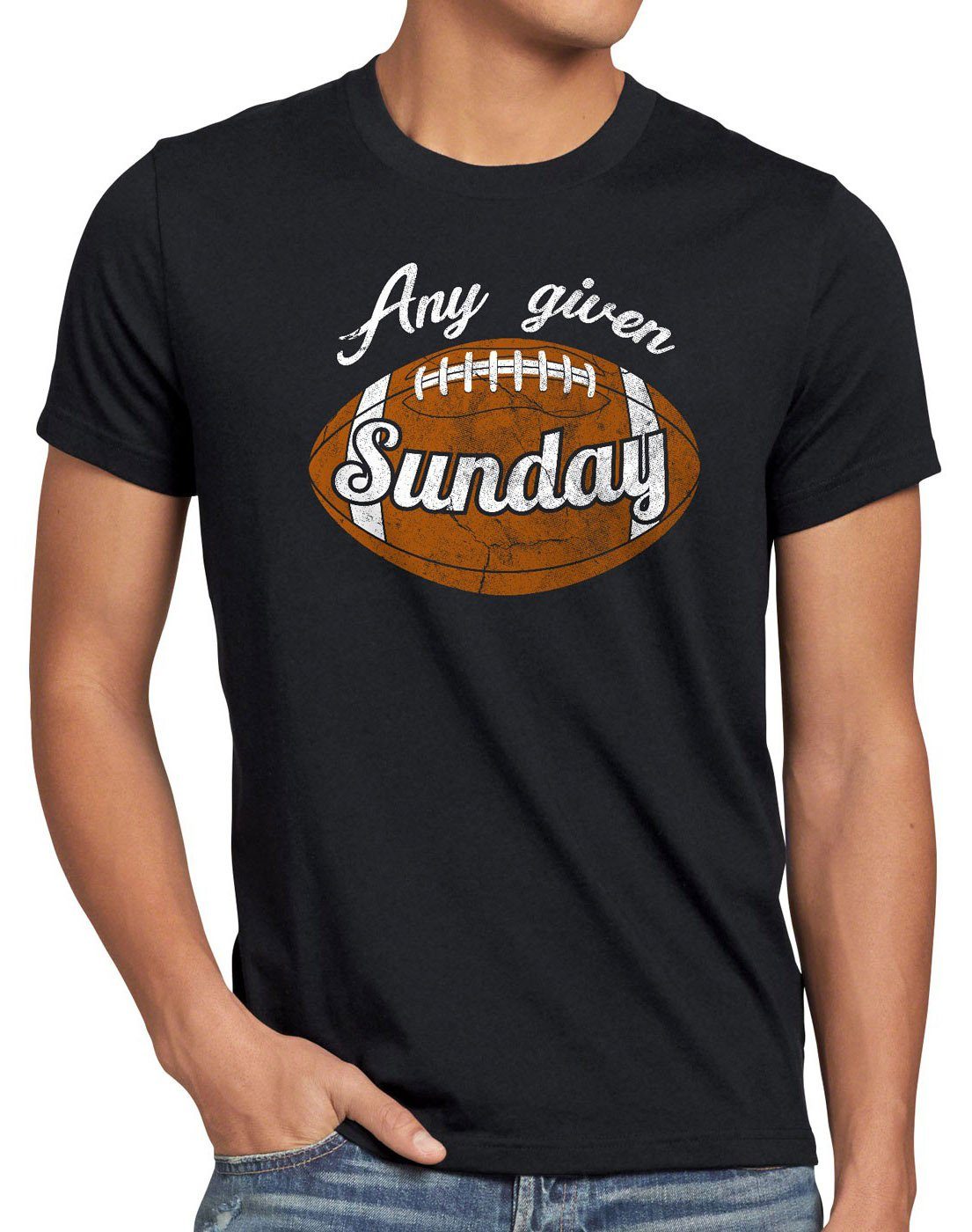 nfl sport Herren given Any super bowl T-Shirt Sunday Print-Shirt league Football American style3