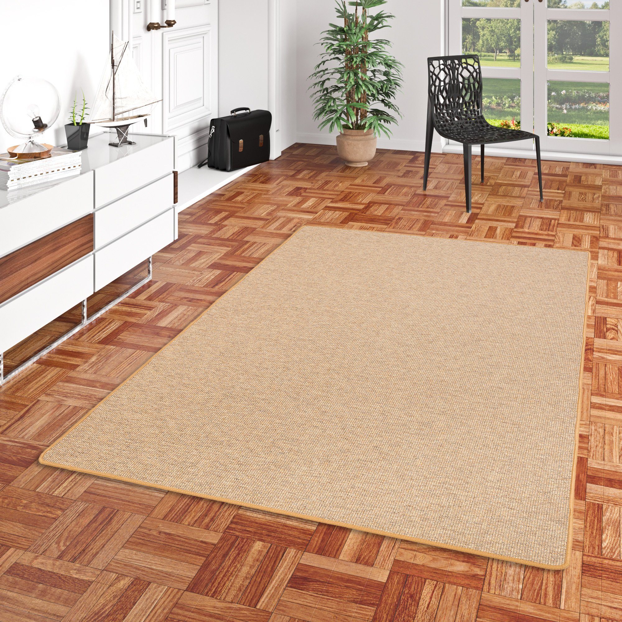Snapstyle Sisalteppich Natur Sisal-Optik Teppich Taff, günstig online kaufen