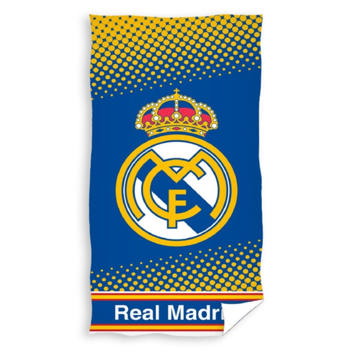 Real Madrid Badetücher Real Madrid Strandhandtuch Mikrofaser-Handtuch 140x70cm, 100% Polyester (1-St)