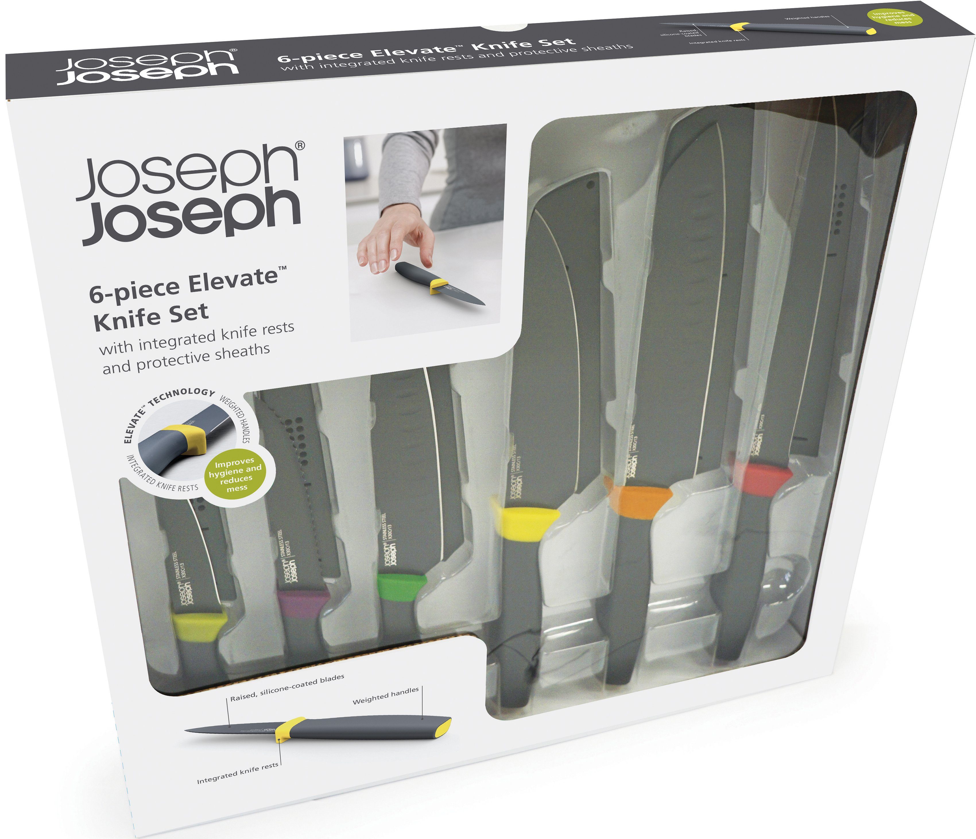 Joseph Joseph Messer-Set Elevate (Set, 6-tlg)