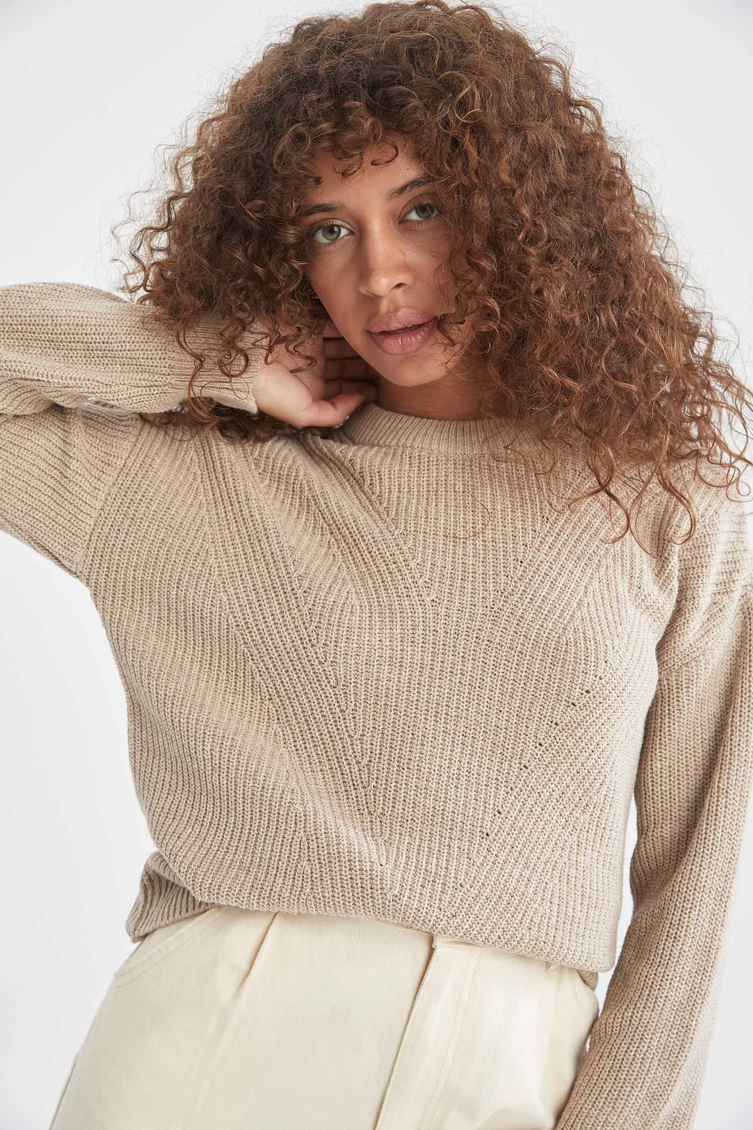 DeFacto Strickpullover Damen Strickpullover REGULAR FIT