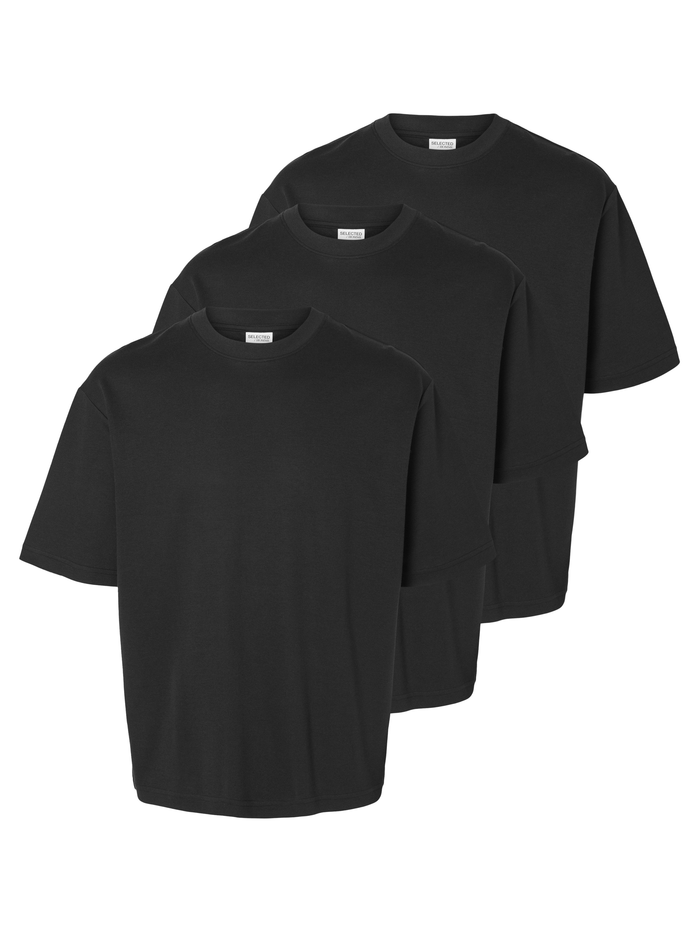 SELECTED HOMME Rundhalsshirt SLHLOOSEOSCAR SS O-NECK günstig online kaufen