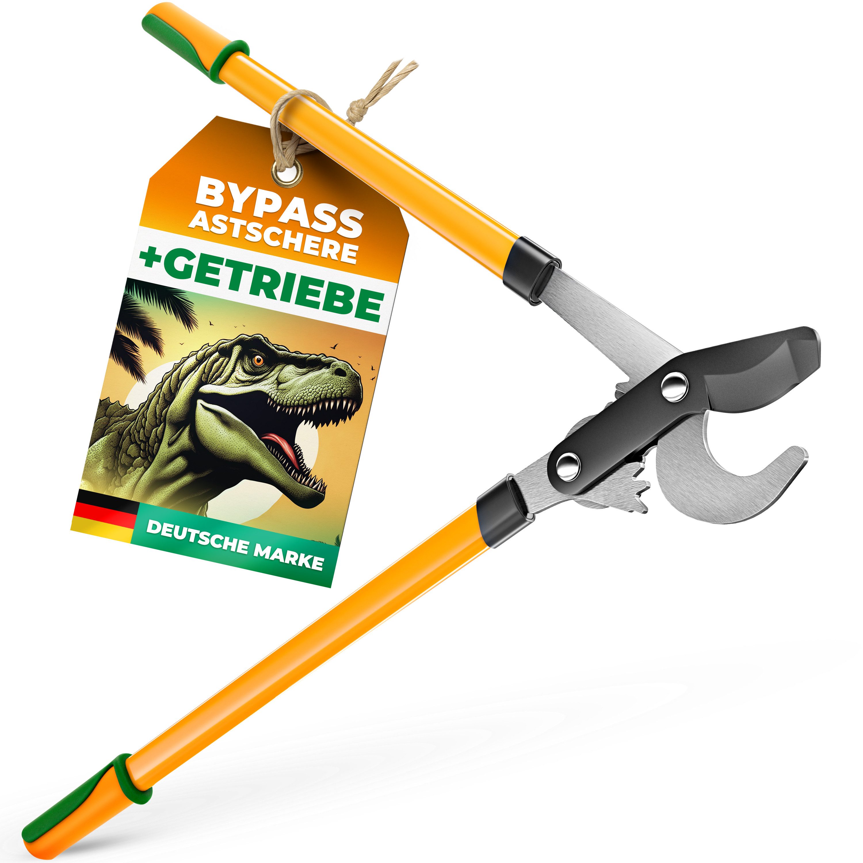 GRÜNTEK Astschere T-REX 765 mm Gartenschere, mit extra Hebelwirkung, ByPass günstig online kaufen