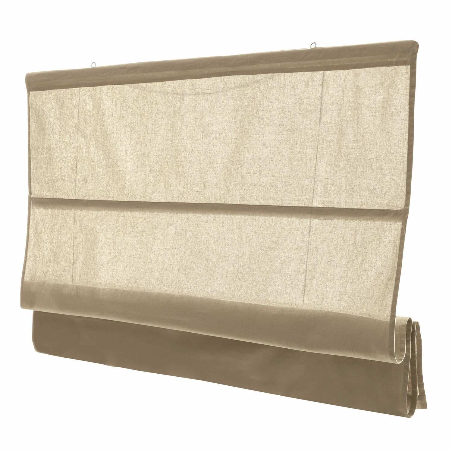 Mirabeau Raffrollo Faltrollo Fides leinen günstig online kaufen