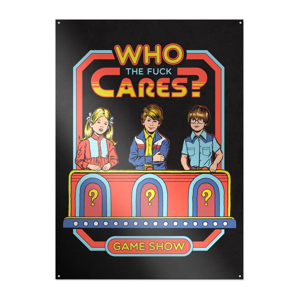 Steven Rhodes Metallschild