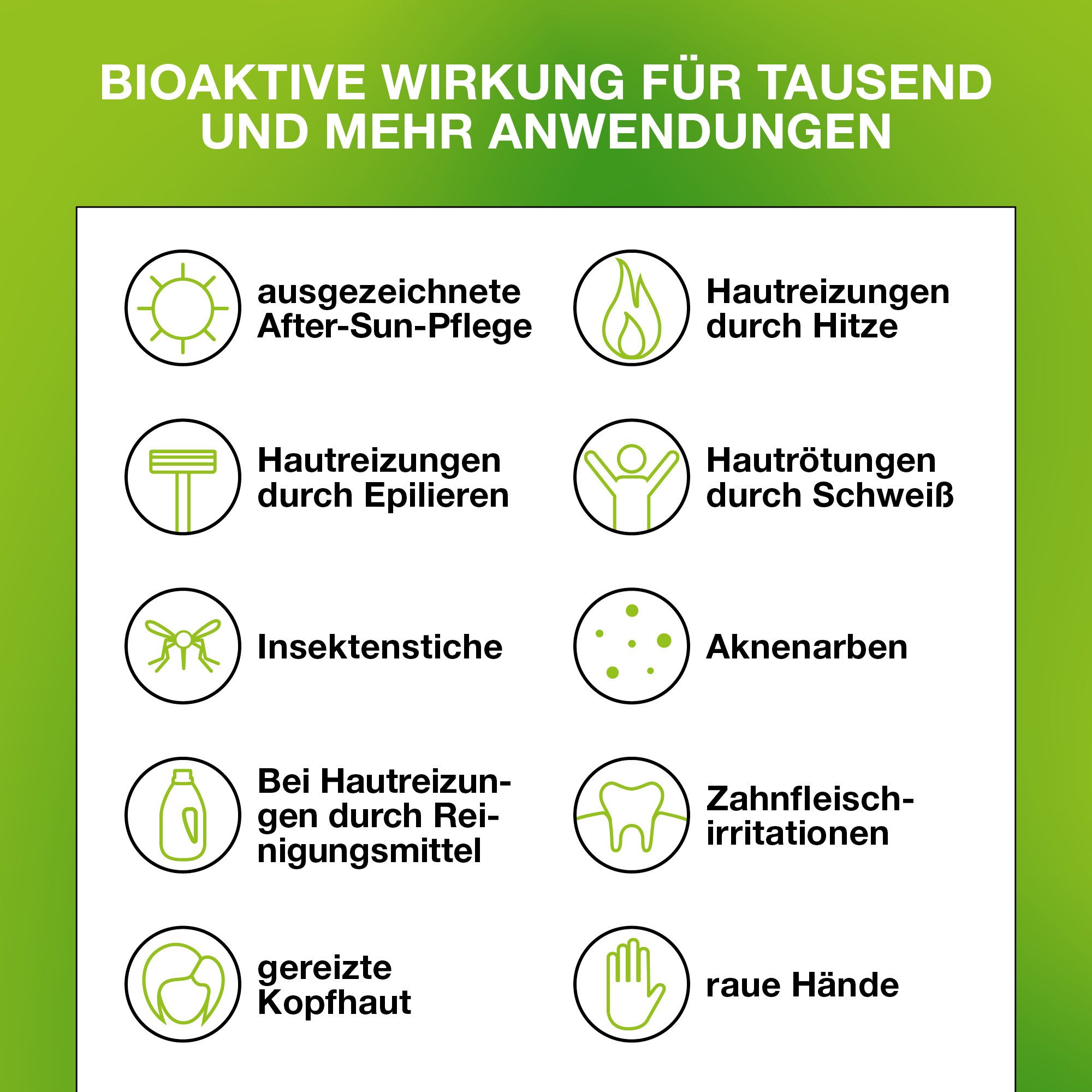 [aloevera]2 Körpergel [aloevera]2 Erfrischendes Aloe Vera Gel von Zuccari 150ml bei Sonnenbrand, Insektenstiche, Windeldermatitis & wunden Hautstellen