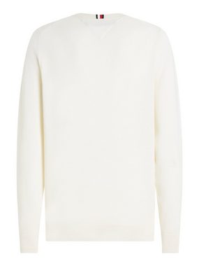 Tommy Hilfiger Longpullover CHAIN RIDGE STRUCTURE C NECK mit Rundhalsausschnitt