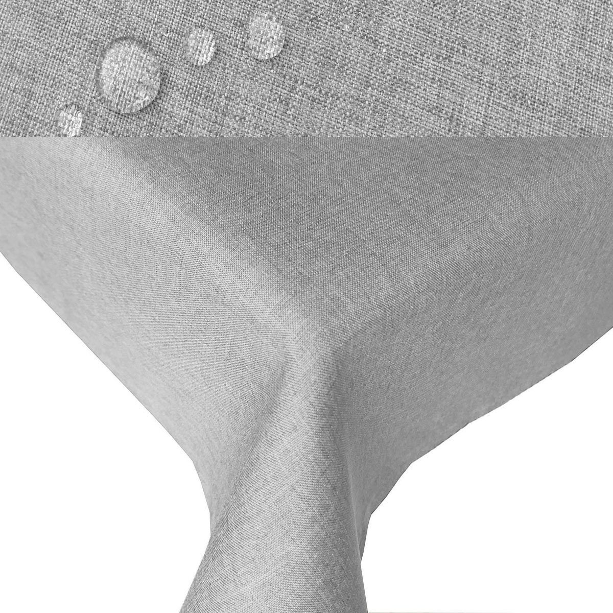Tischdecke Strapazierfähig Leinenoptik Tischdecke bügelfrei, bügelfrei, pfl günstig online kaufen