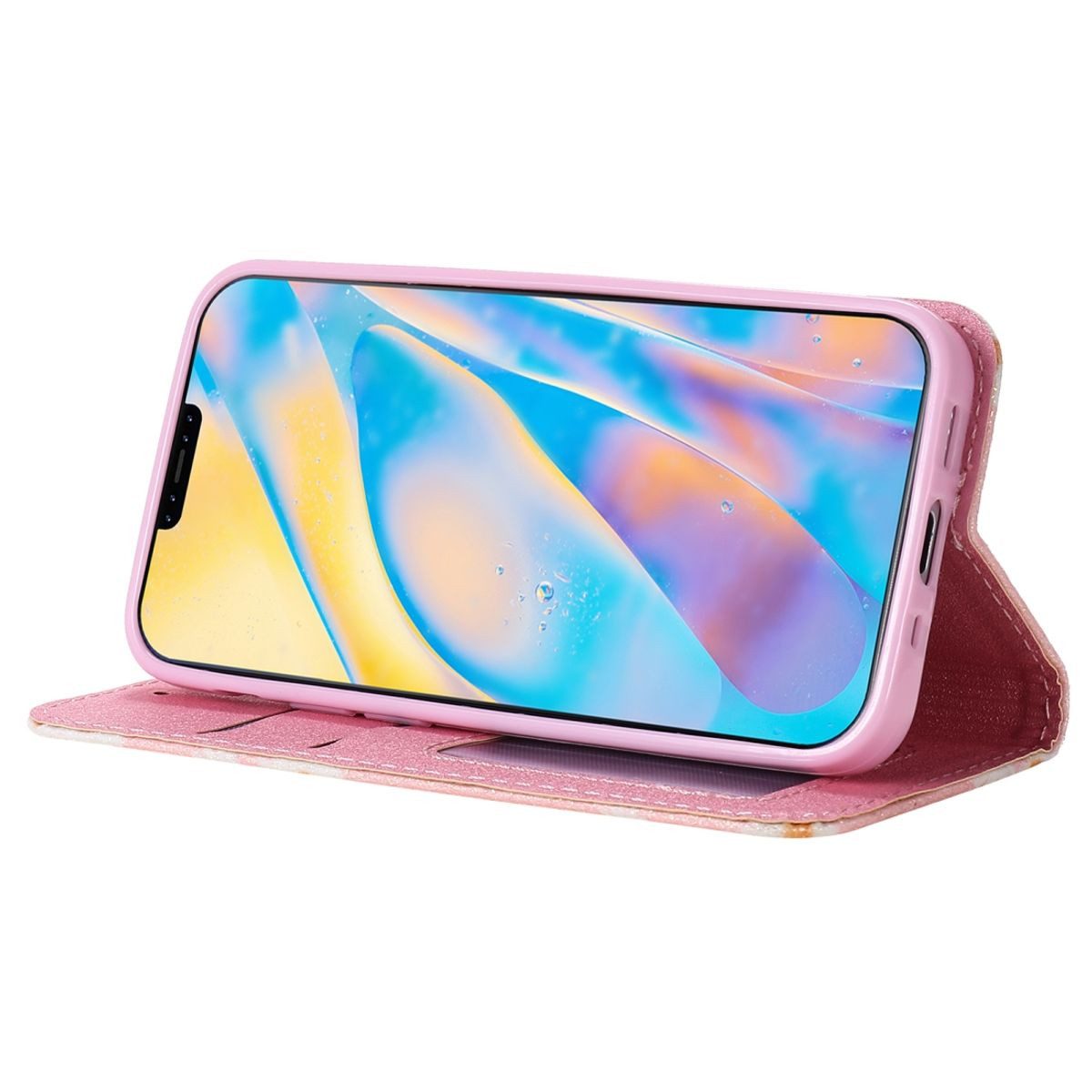 König Design Handyhülle Apple iPhone 12 Mini, Schutzhülle Schutztasche Case Cover Etuis Wallet Klapptasche Bookstyle