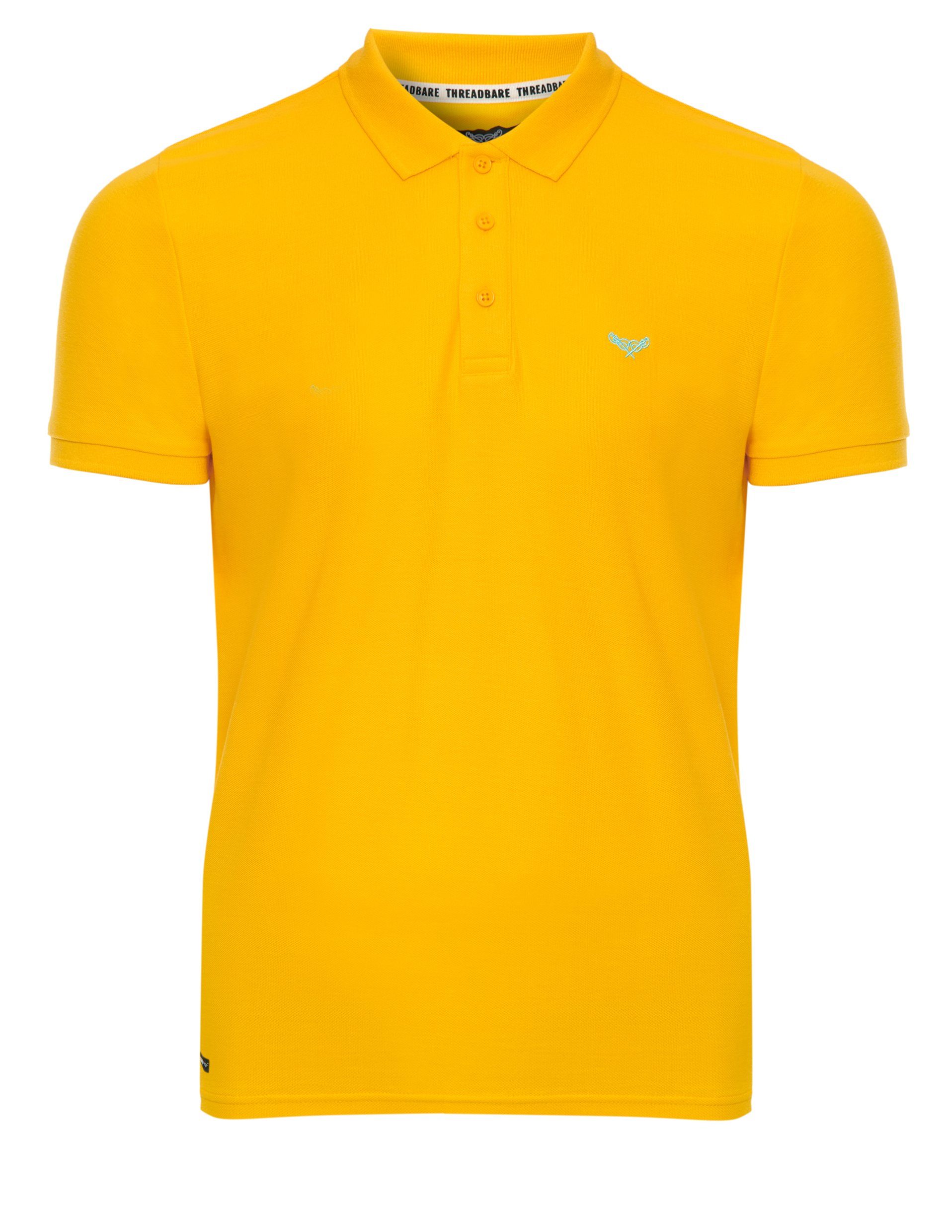 Threadbare Poloshirt THB Polo Regna Yellow