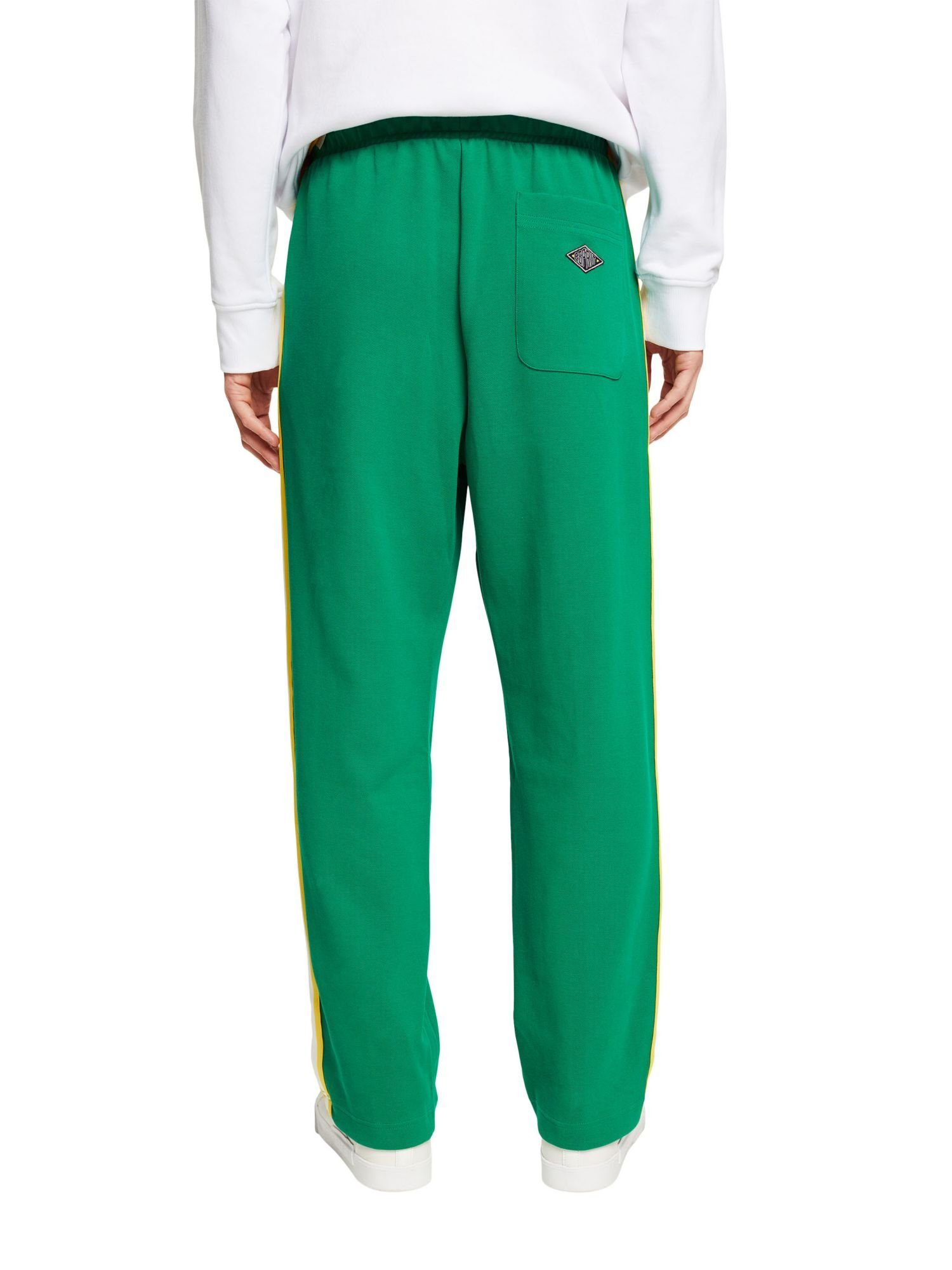 Esprit Jogger mit EMERALD weitem Bein Pants Hose GREEN