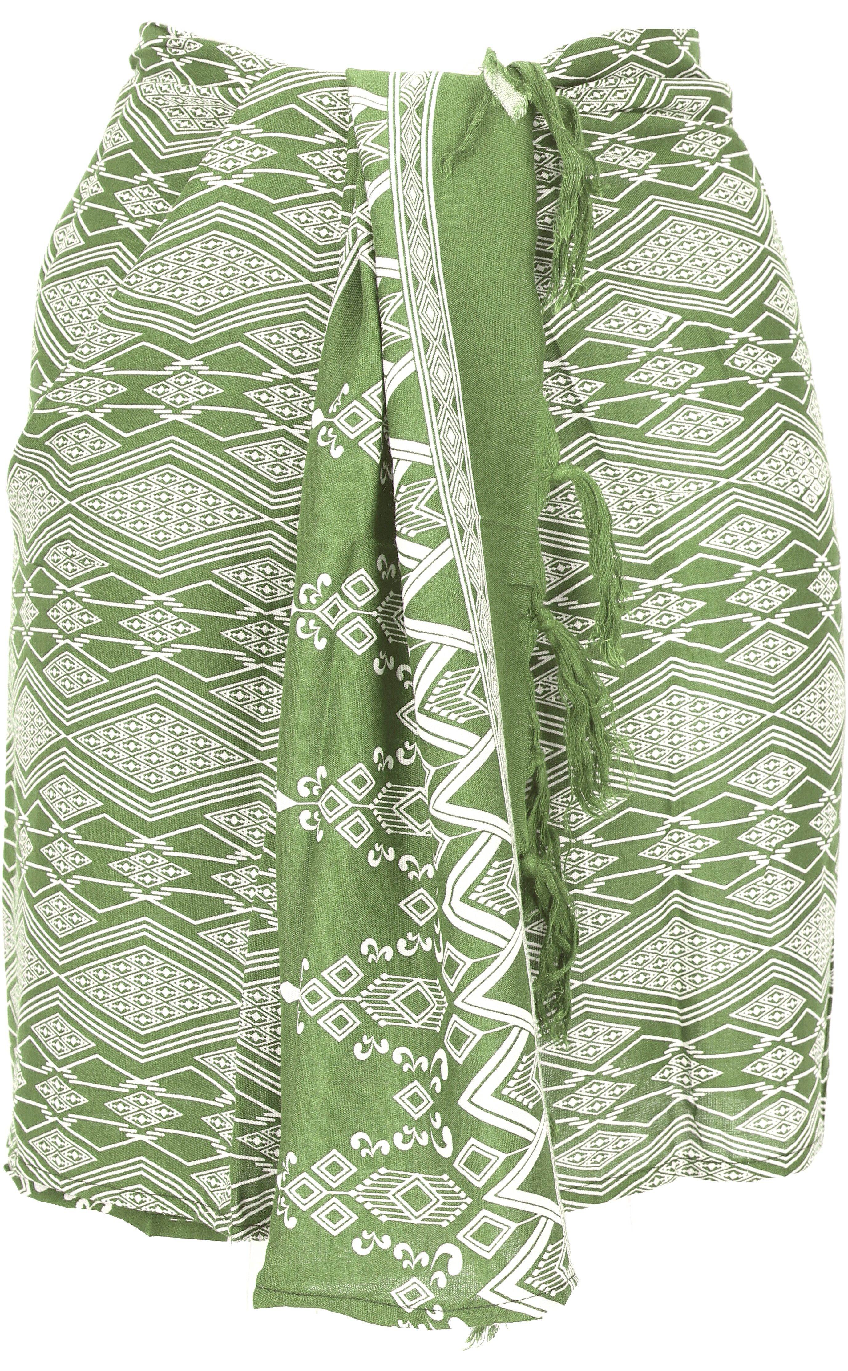 Guru-Shop Sarong Schmaler Bali Sarong, Wickelrock, Sarongkleid,..