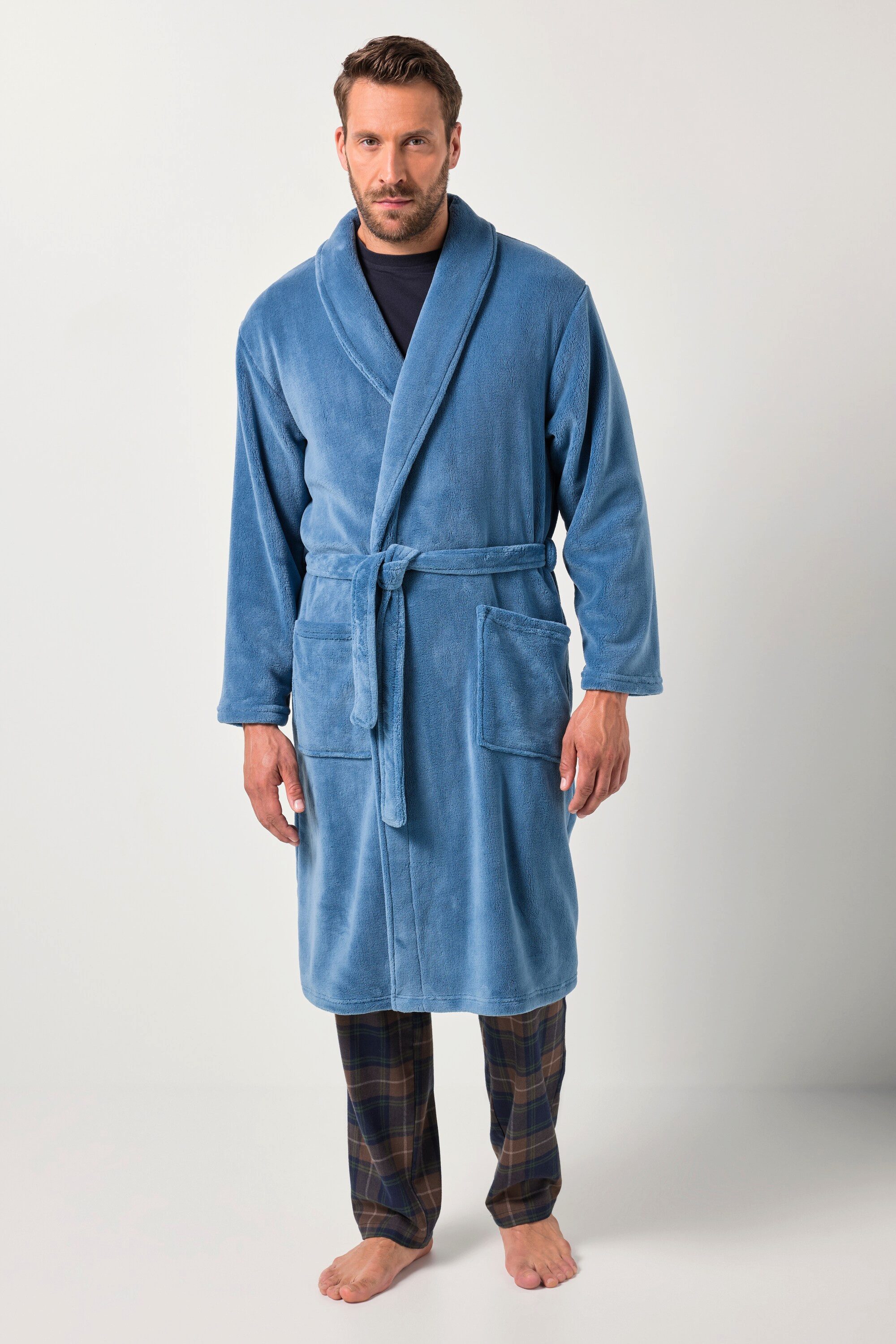 JP1880 Bademantel JP1880 Bademantel Homewear Mikrofaser günstig online kaufen