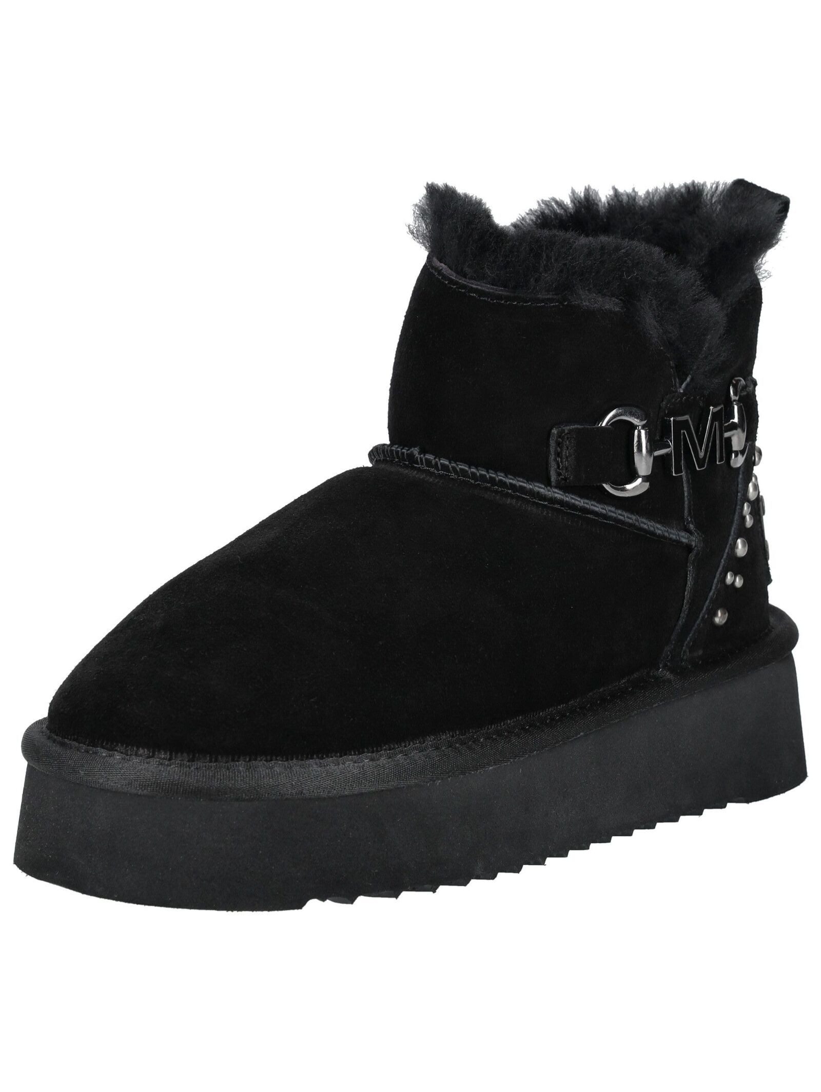 Mustang Shoes Mustang Shoes Stiefelette Veloursleder Plateaustiefelette günstig online kaufen