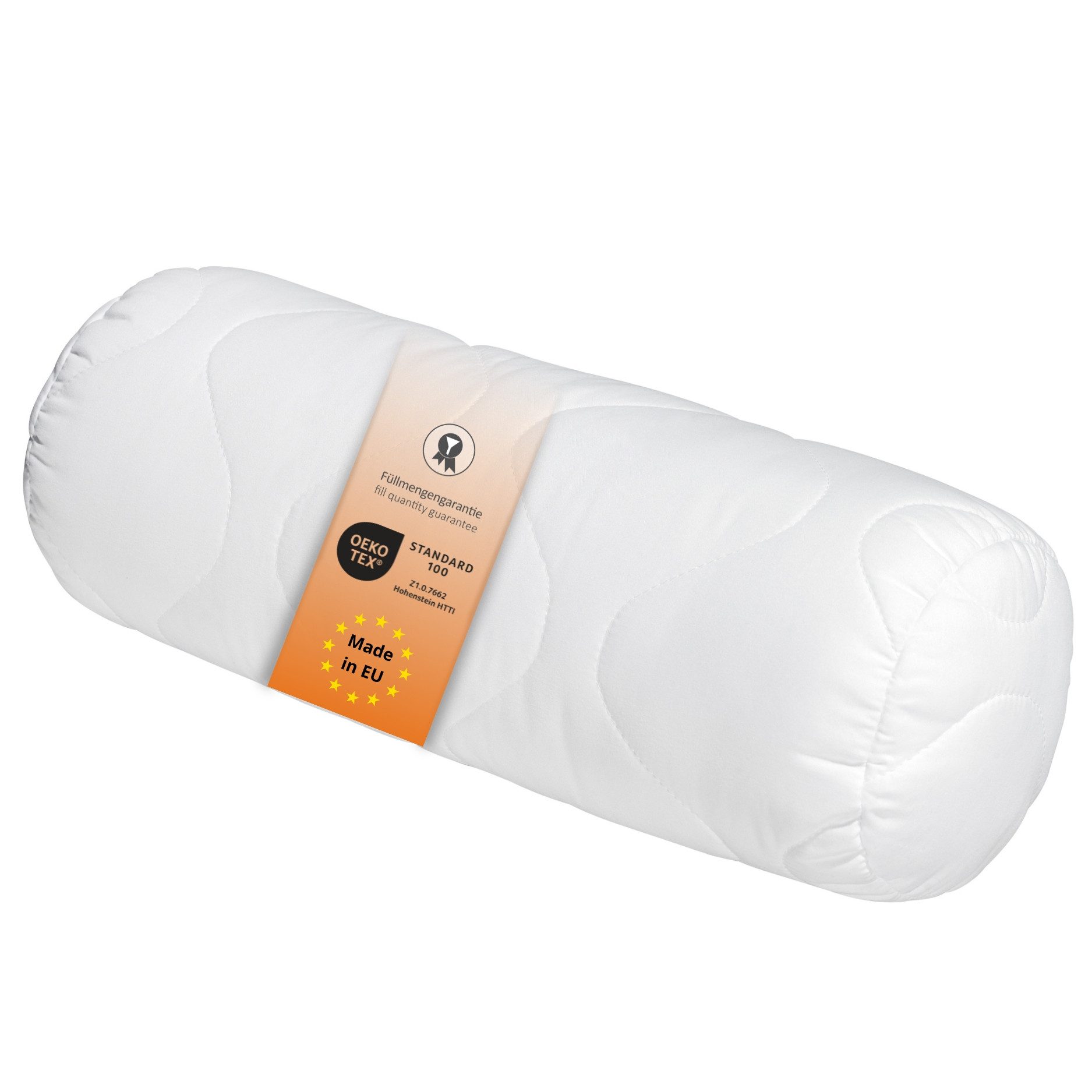 sleepling Подушки Basic 100, in 40x80 cm, 80x80 cm und vielen weiteren Größen, Füllung: Kunstfaserfüllung, Bezug: 100% Mikrofaser, Seitenschläfer, Rückenschläfer, Bauchschläfer, Füllmenge anpassbar, höhenverstellbar, waschbar, Всеrgiker geeignet