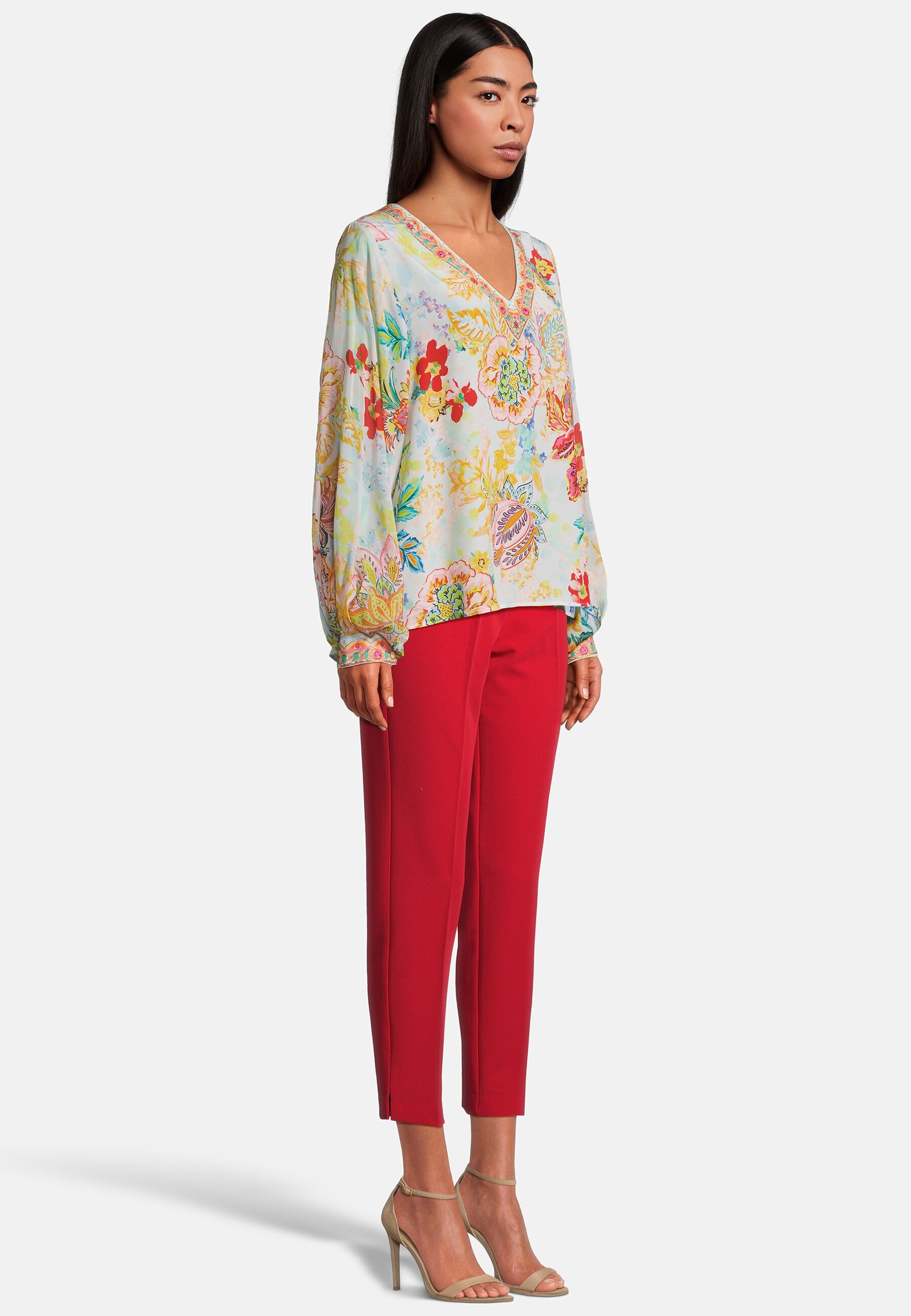 Princess goes Hollywood Langarmbluse mit Schmucksteinen