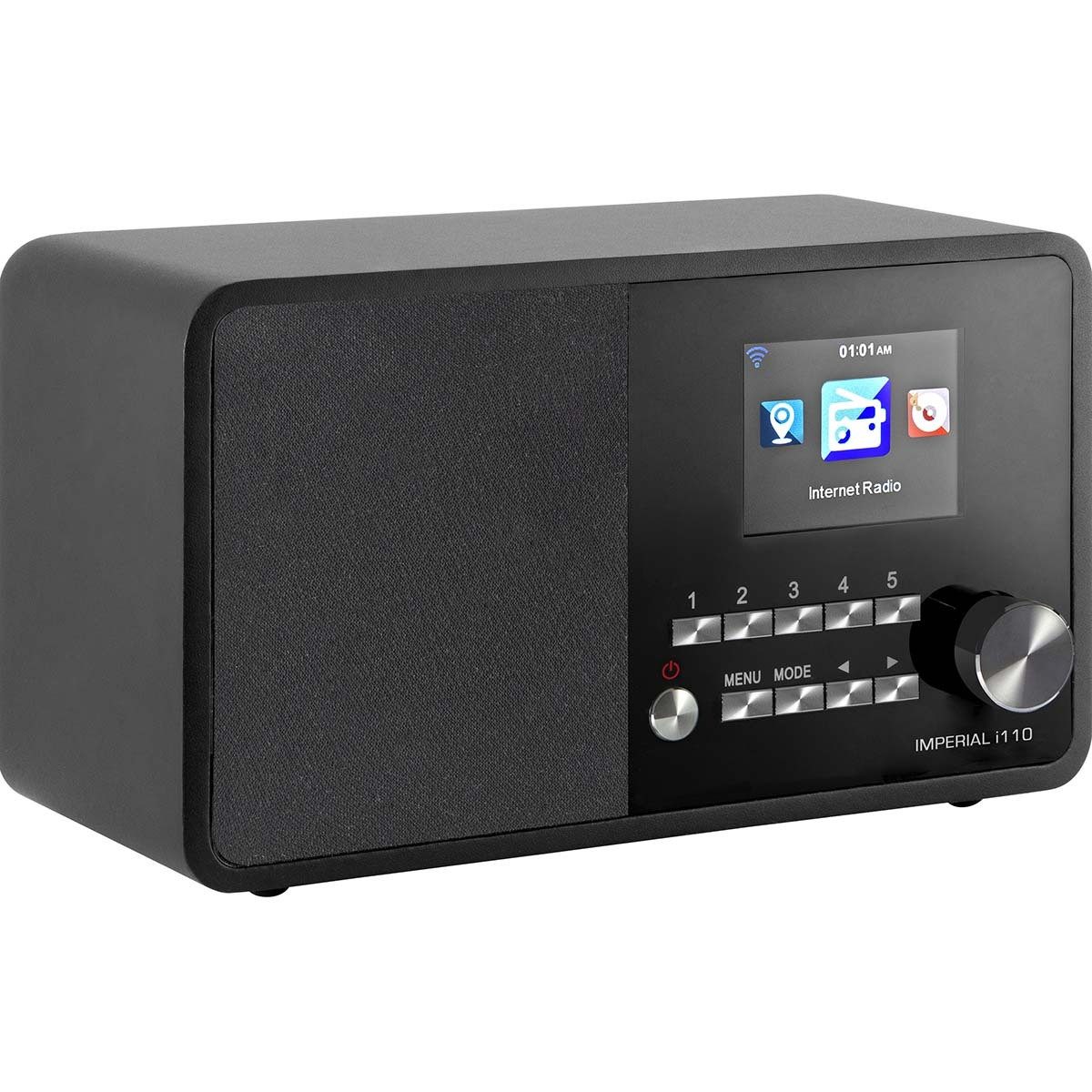 Lenco Imperial DABMAN i110 Internet-Radio (Internetradio, 5 W, Wecker)