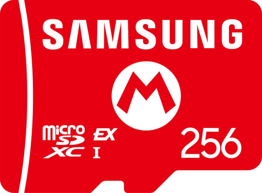 microSDXC EXPRESS 256 GB (Mario Design) Speicherkarte